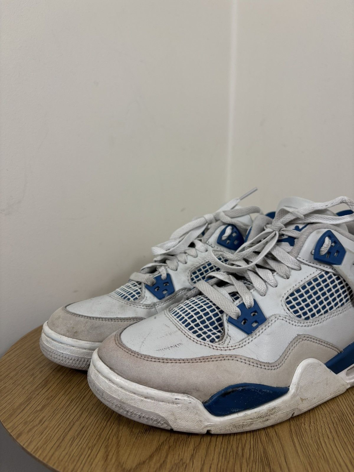 Jordan Brand Jordan 4 Retro Military Blue 2024 GS Sneakers Shoes Size 7Y Size US 7 / EU 40 - 10 Thumbnail
