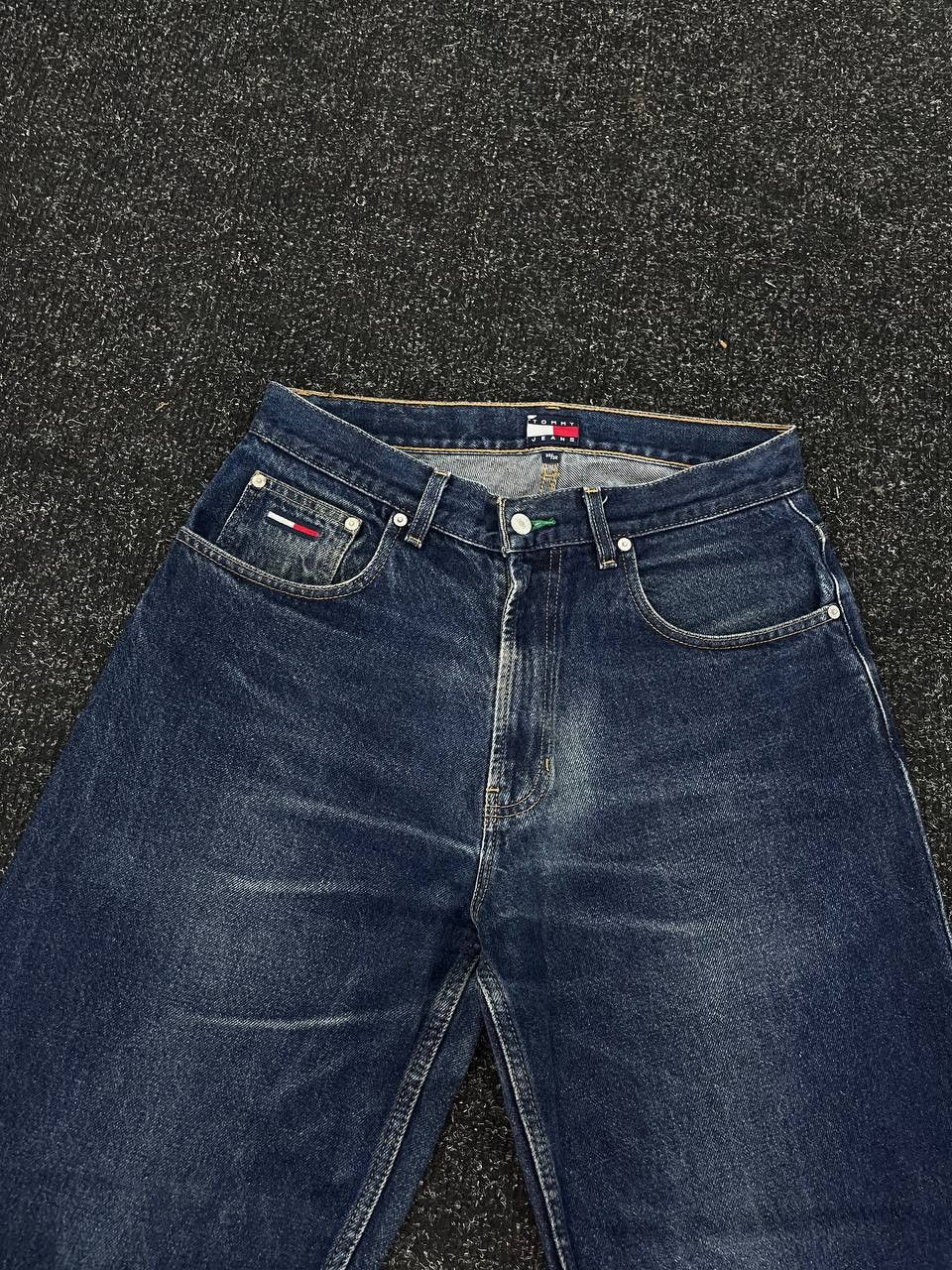 Hysteric Glamour × Le Grande Bleu (L.G.B.) × Tommy Hilfiger TOMMY HYSTERIC GLAMOUR BALENCIAGA STYLE FLARED PANTS Size US 32 / EU 48 - 5 Thumbnail