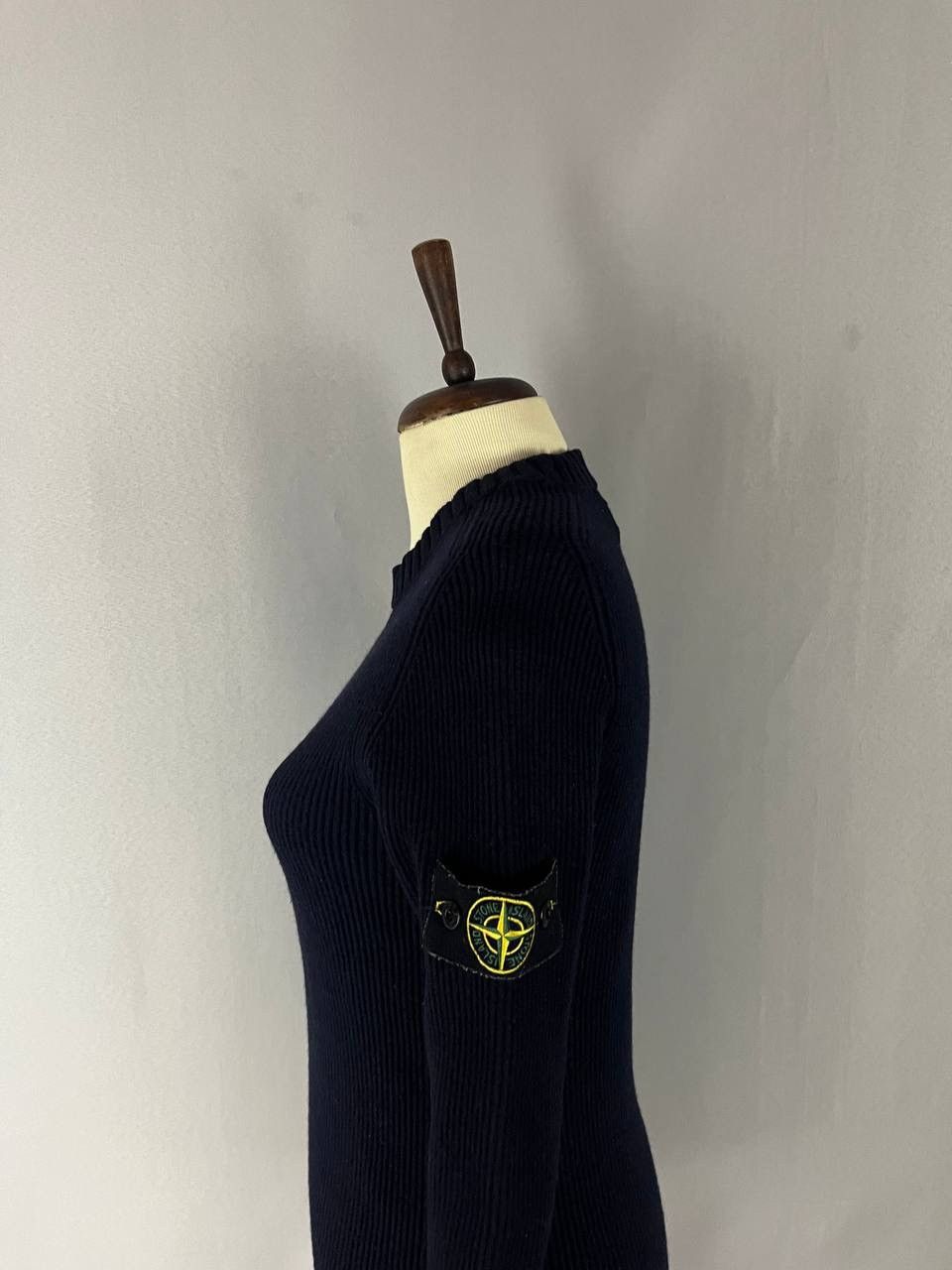 Stone Island Stone Island Sweater Navy Wool Size US L / EU 52-54 / 3 - 5 Thumbnail