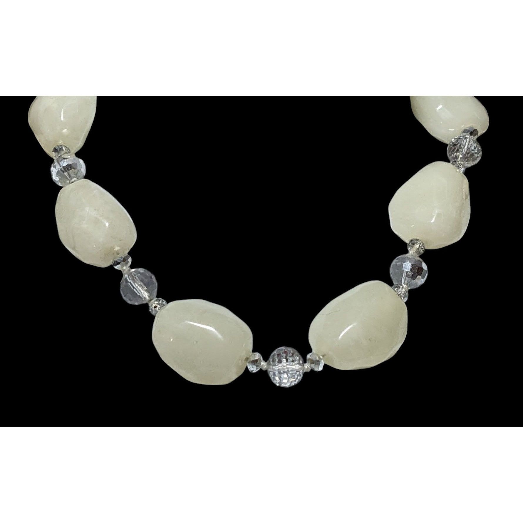 Other Vintage Chunky Lucite Glass Beaded Necklace Size ONE SIZE - 3 Thumbnail
