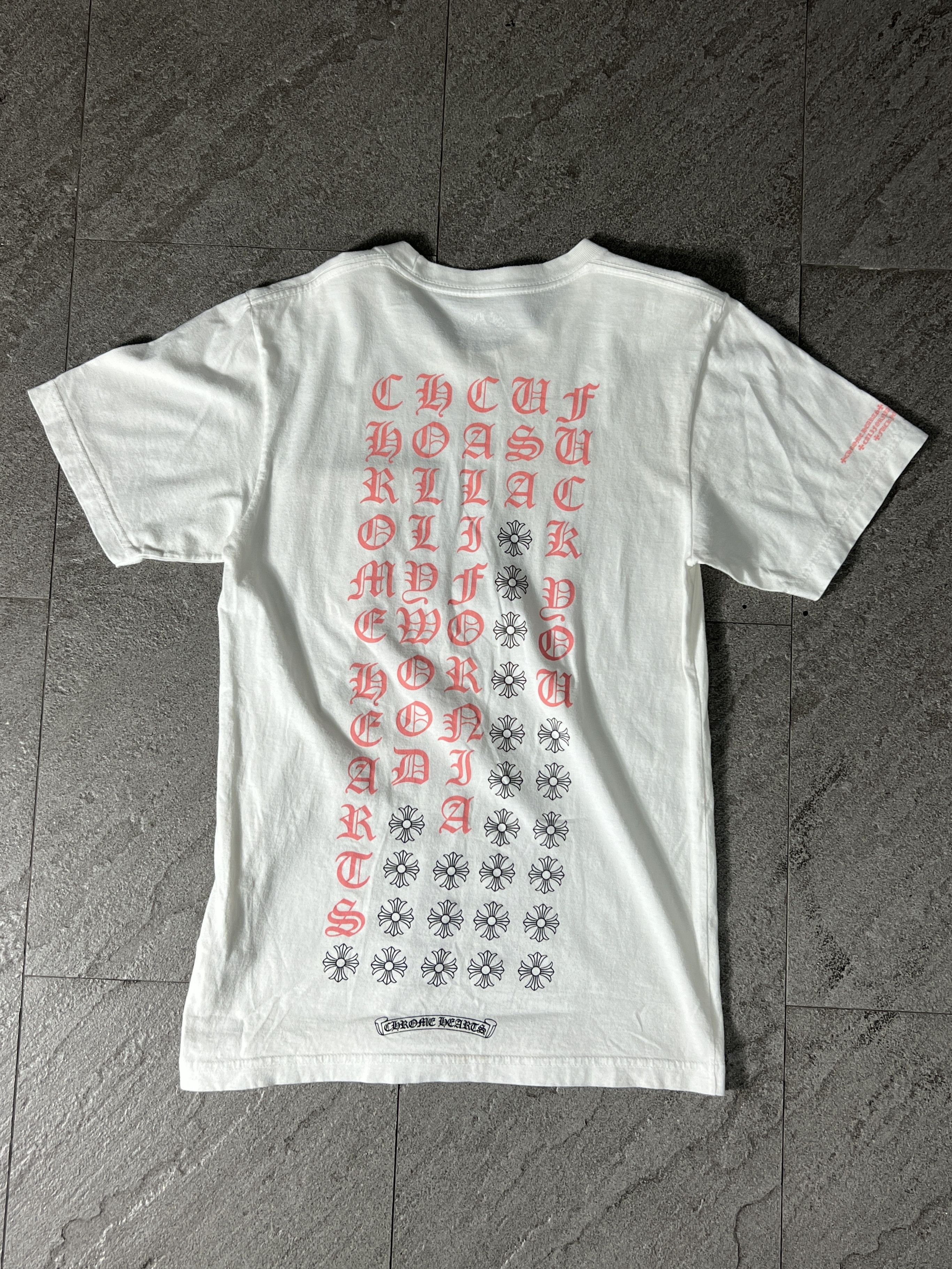Chrome Hearts Chrome heart white pocket t shirt | Grailed