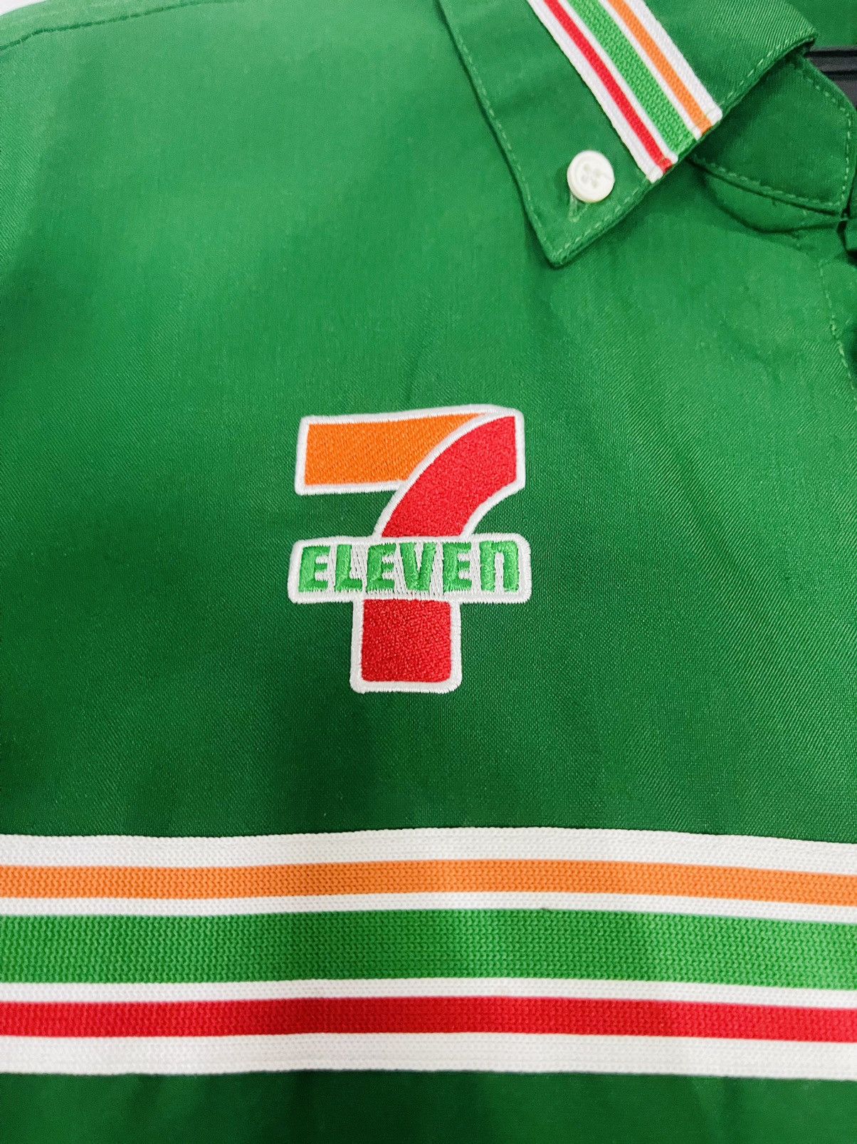 Japanese Brand × Vintage 7 Eleven Vintage Formal Shirt (07) Size US L / EU 52-54 / 3 - 10 Thumbnail