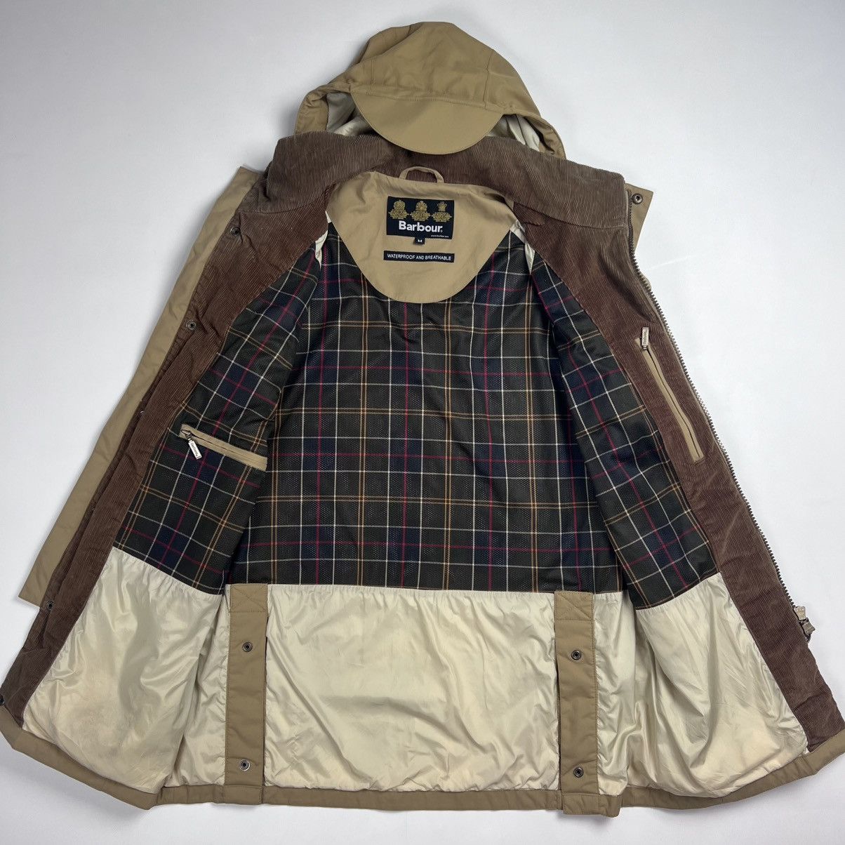 Barbour × Vintage Barbour Lowland Lightweight waterproof jacket Size US L / EU 52-54 / 3 - 6 Thumbnail