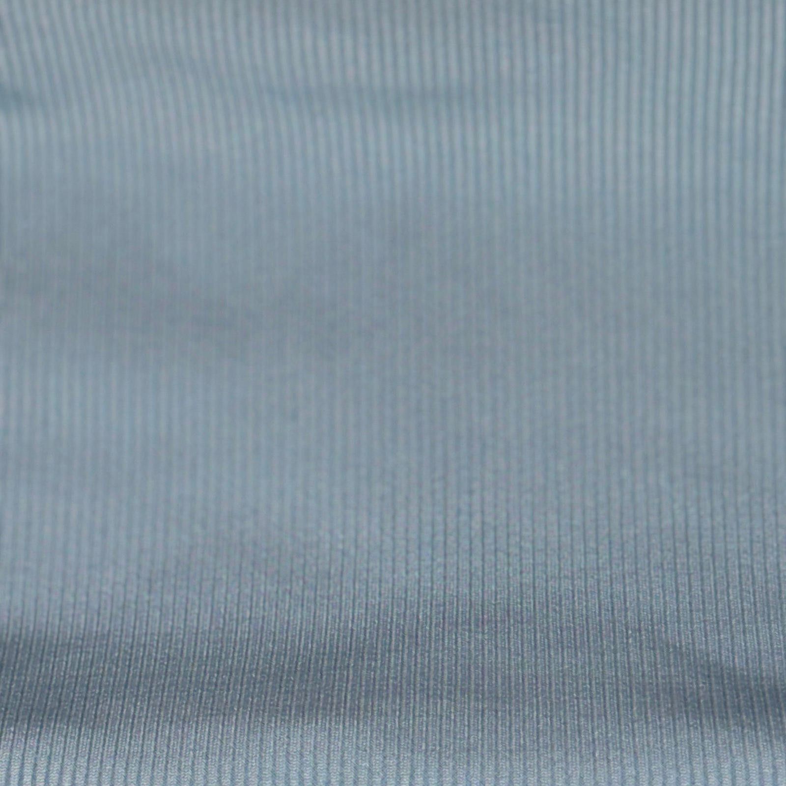 Shein SHEIN Medium Light Blue Ribbed Bandeau Bikini Top Size ONE SIZE - 3 Thumbnail