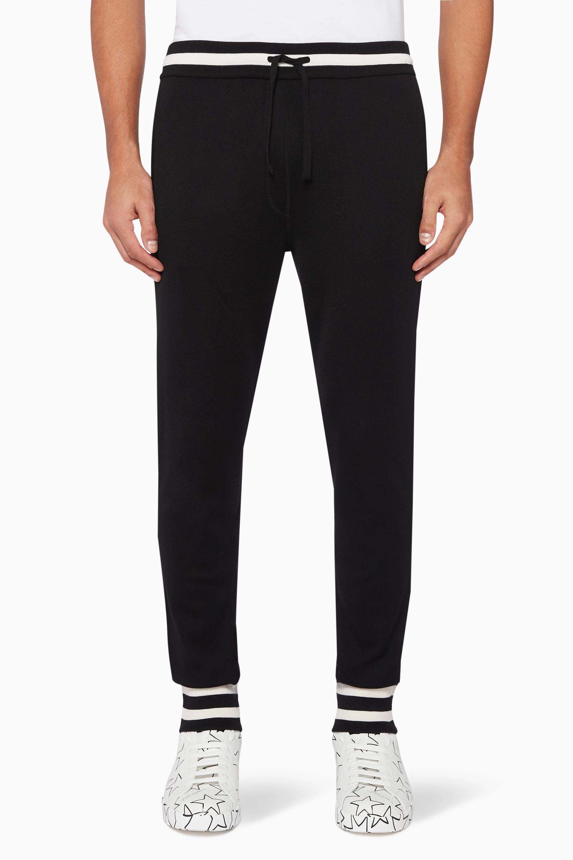 Dolce & Gabbana o1y0125 Jogger & Sweatpant in Black Size US 34 / EU 50 - 1 Thumbnail