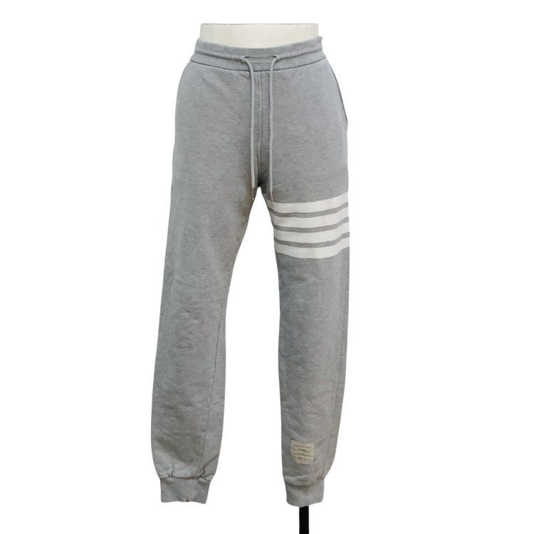 Thom Browne Thom Browne 4-Bar Sweatpants Gray Size 1 Size US 28 / EU 44 - 1 Thumbnail