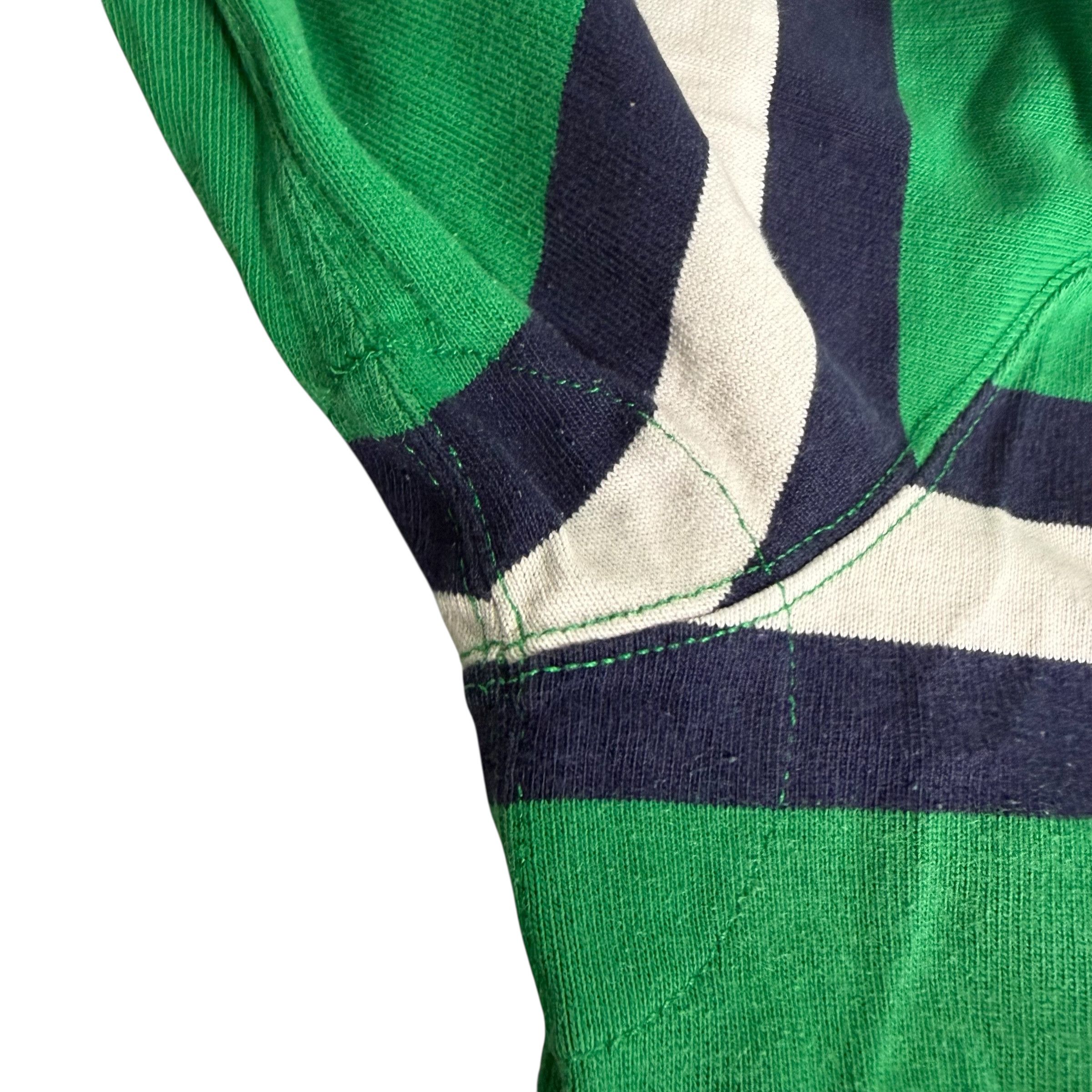 Polo Ralph Lauren 🔥RARE🔥Vintage Polo Ralph Lauren Stripes L/S Rugby Shirt Size US XL / EU 56 / 4 - 6 Thumbnail