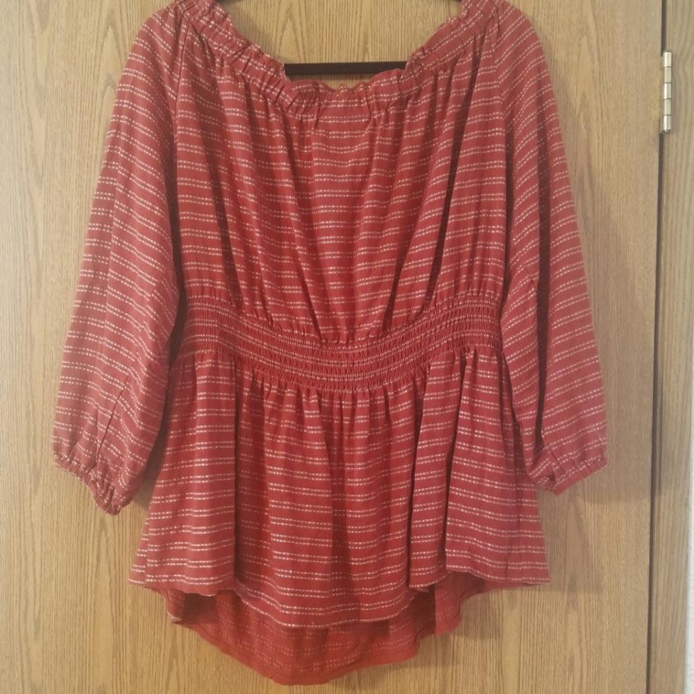 Designer Lane Bryant Blouse Size 14/16 Size XL / US 12-14 / IT 48-50 - 3 Thumbnail