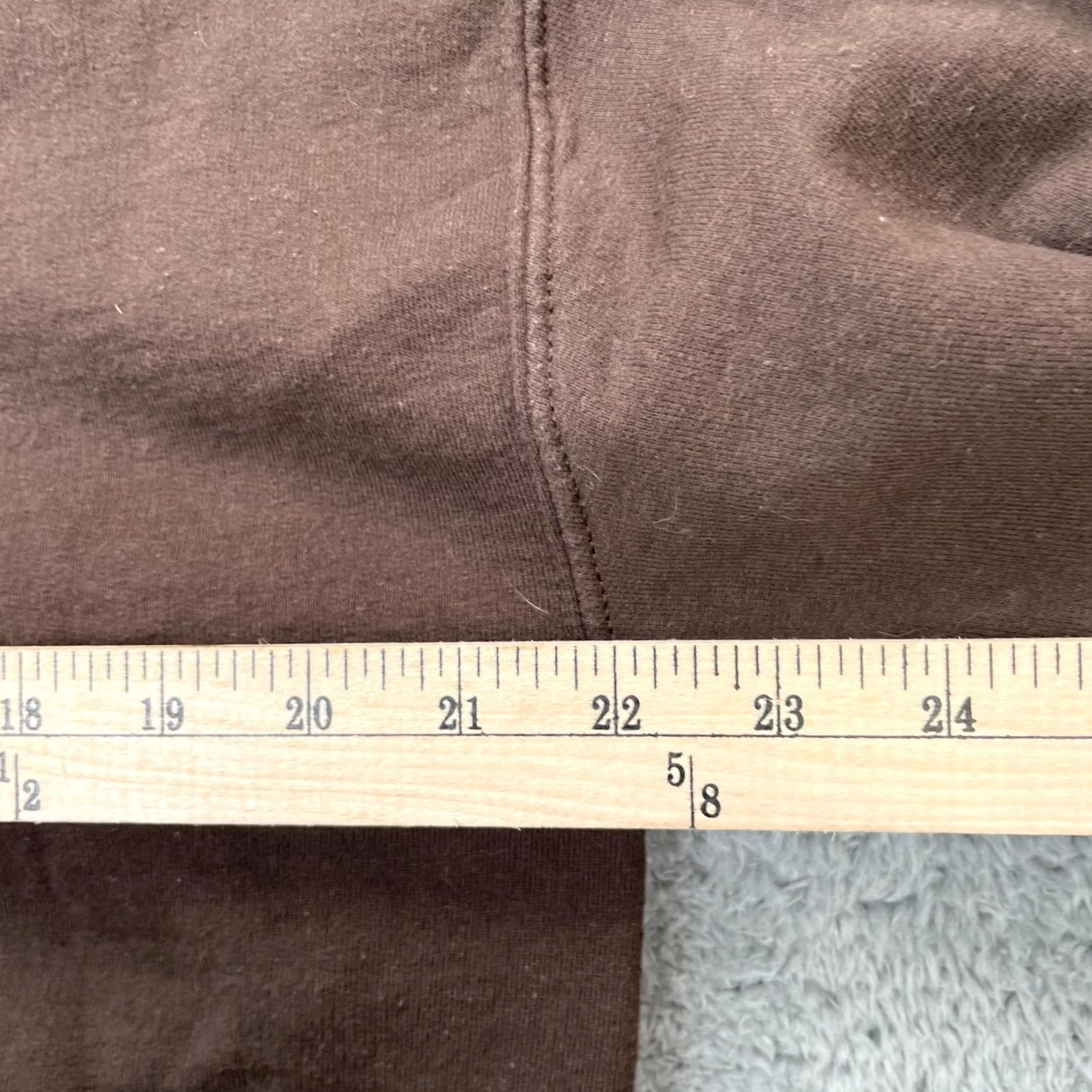 Gildan Gildan Sweatshirt Mens M Brown Graphic Print Logo City Park City Logo Crew Neck Cotton Polyester Fleece Lined Fall Winter Hiking Size US M / EU 48-50 / 2 - 7 Thumbnail