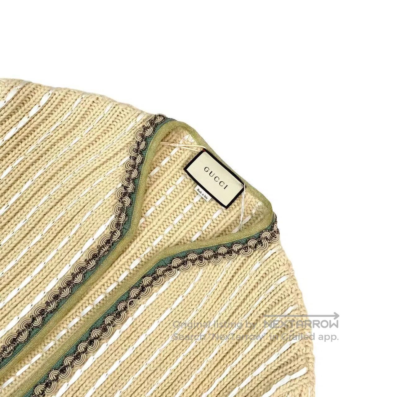 Gucci Guicci Knitted cashmere cardigan coat| Size S / US 4 / IT 40 - 3 Thumbnail