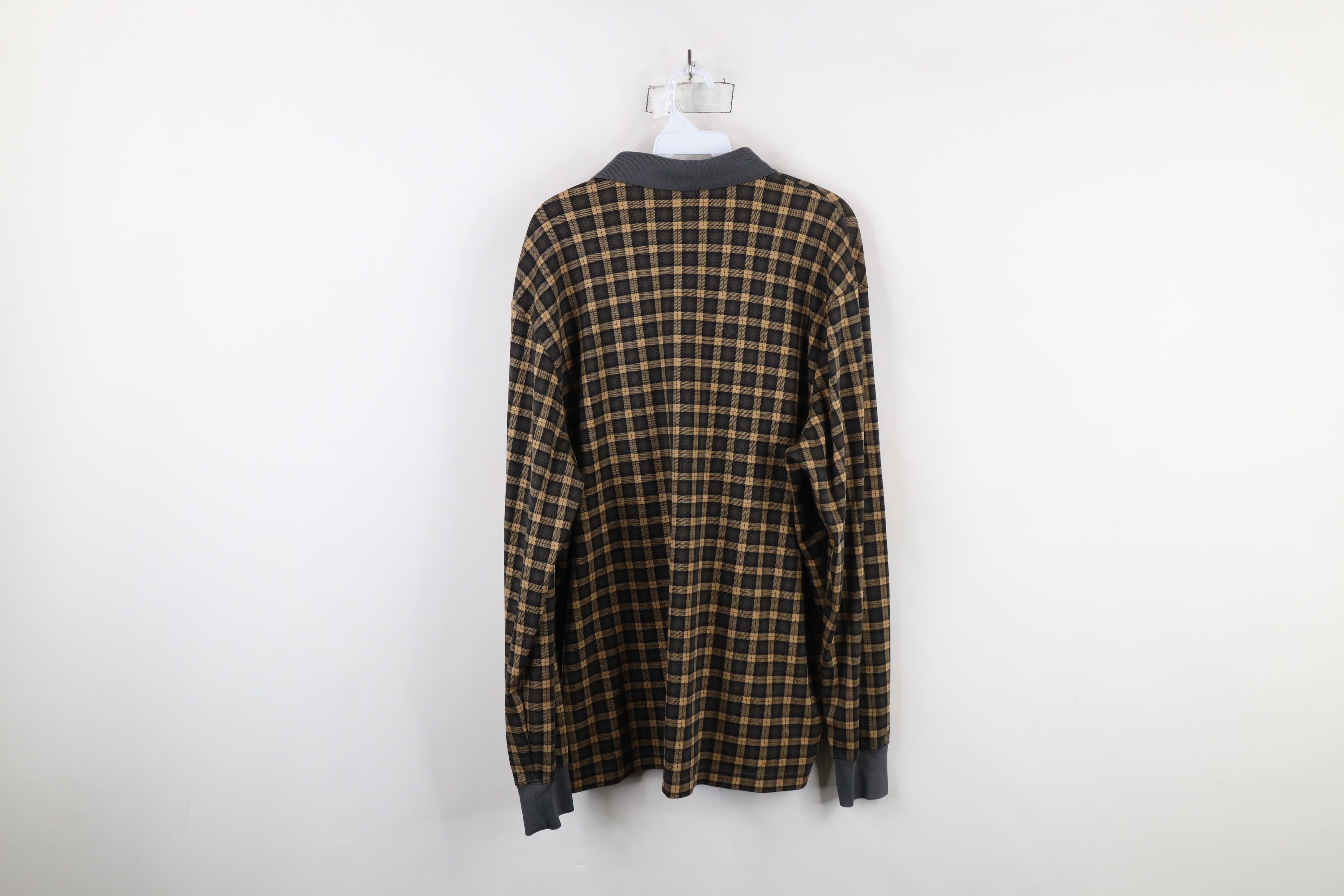 Lands' End × Vintage Vintage Y2K Lands End Soft Cotton Touch Long Sleeve Polo Size US XL / EU 56 / 4 - 9 Thumbnail