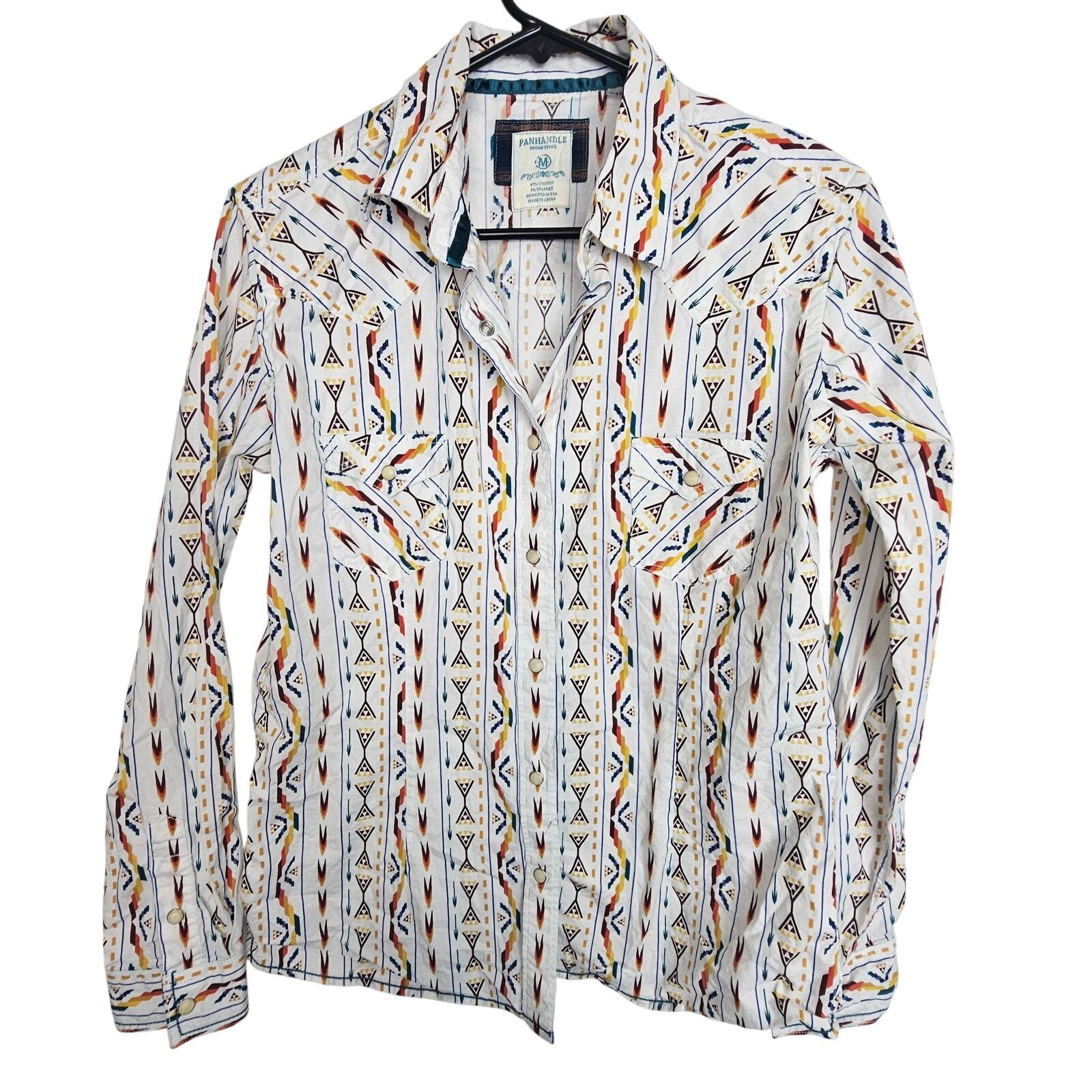 Panhandle Slim Panhandle Rough StockWomens Western Shirt Snap Front Size M Size M / US 6-8 / IT 42-44 - 1 Thumbnail