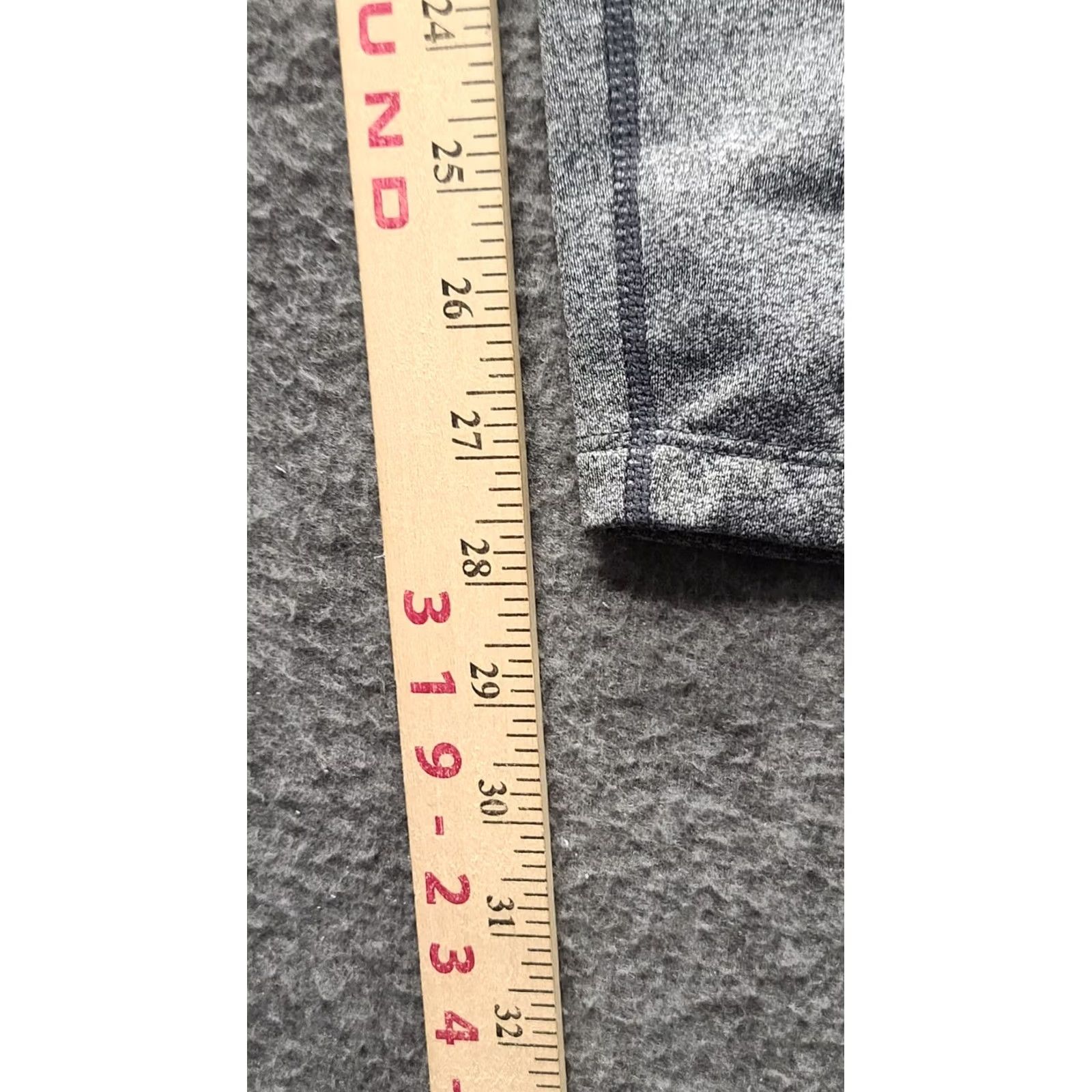 Eddie Bauer VINTAGE Eddie Bauer First Ascent Leggings Womens L Trail Performance Slim Fit High Rise Gray Polyester Spandex Media Pocket Athleisure Outdoor Size 36" / US 14 / IT 50 - 5 Thumbnail
