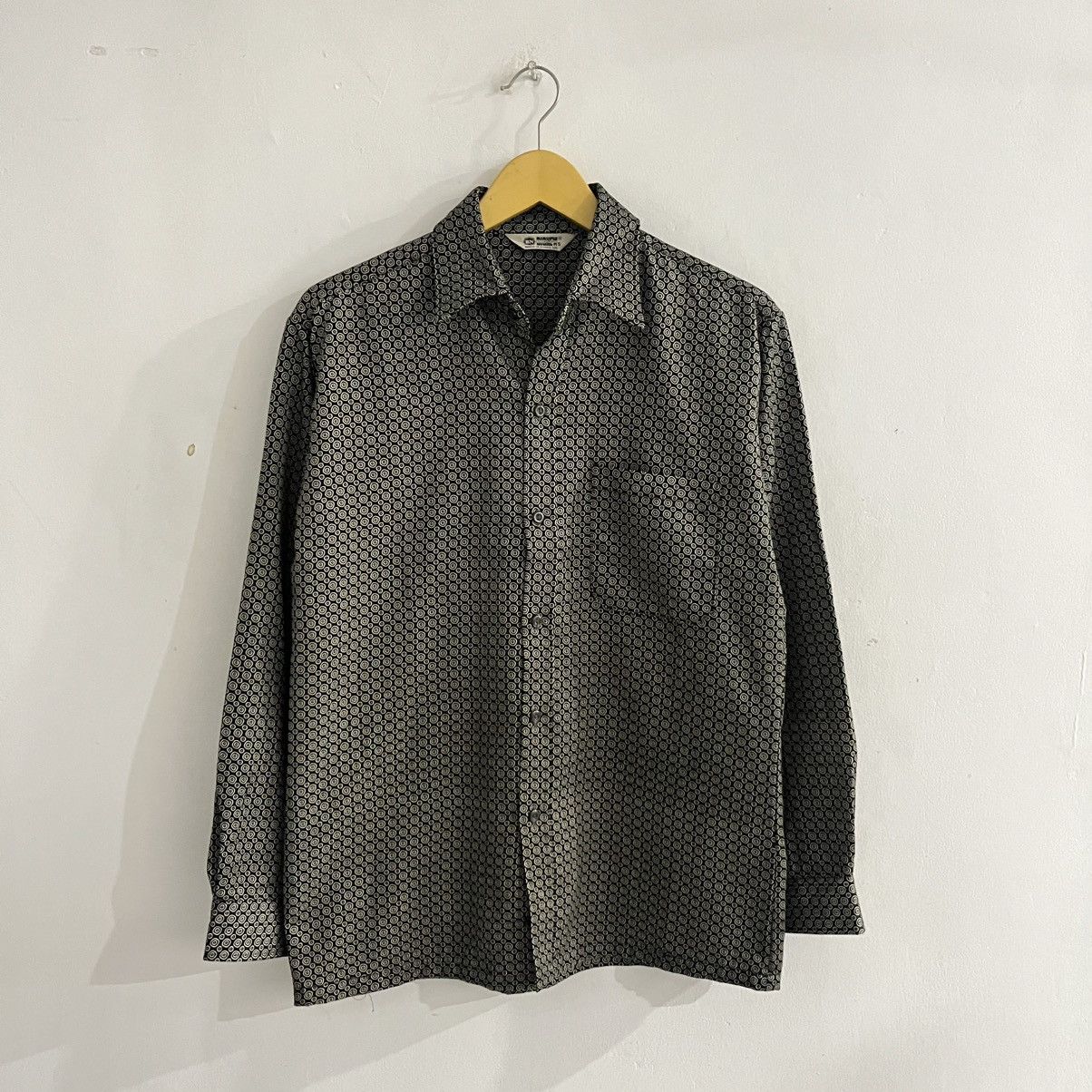 Japanese Brand Bignews - Pattern LS Button Up Shirt Size US M / EU 48-50 / 2 - 1 Thumbnail