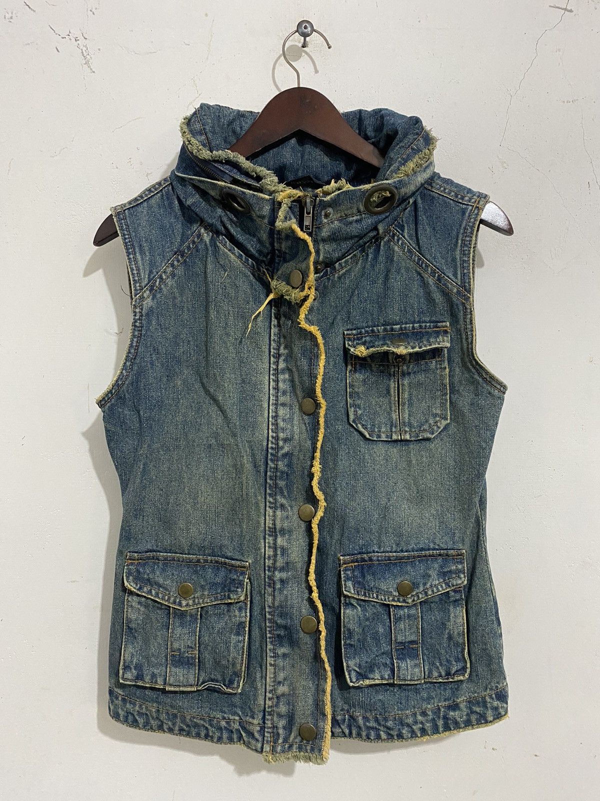 If Six Was Nine 💸BINDINGOFFER💸Vest bono styled denim ifsixwasnine goa styled Size US S / EU 44-46 / 1 - 3 Thumbnail
