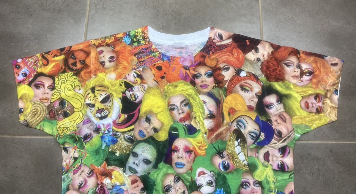 Designer × Vintage Vintage Art Simone Colourful T-Shirt Size US S / EU 44-46 / 1 - 2 Thumbnail