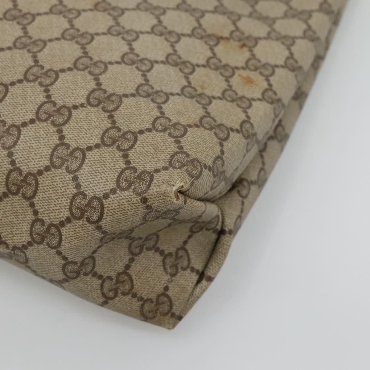 Gucci GUCCI GG Supreme Tote Bag Pvc Beige 41 02 109 Size ONE SIZE - 10 Thumbnail