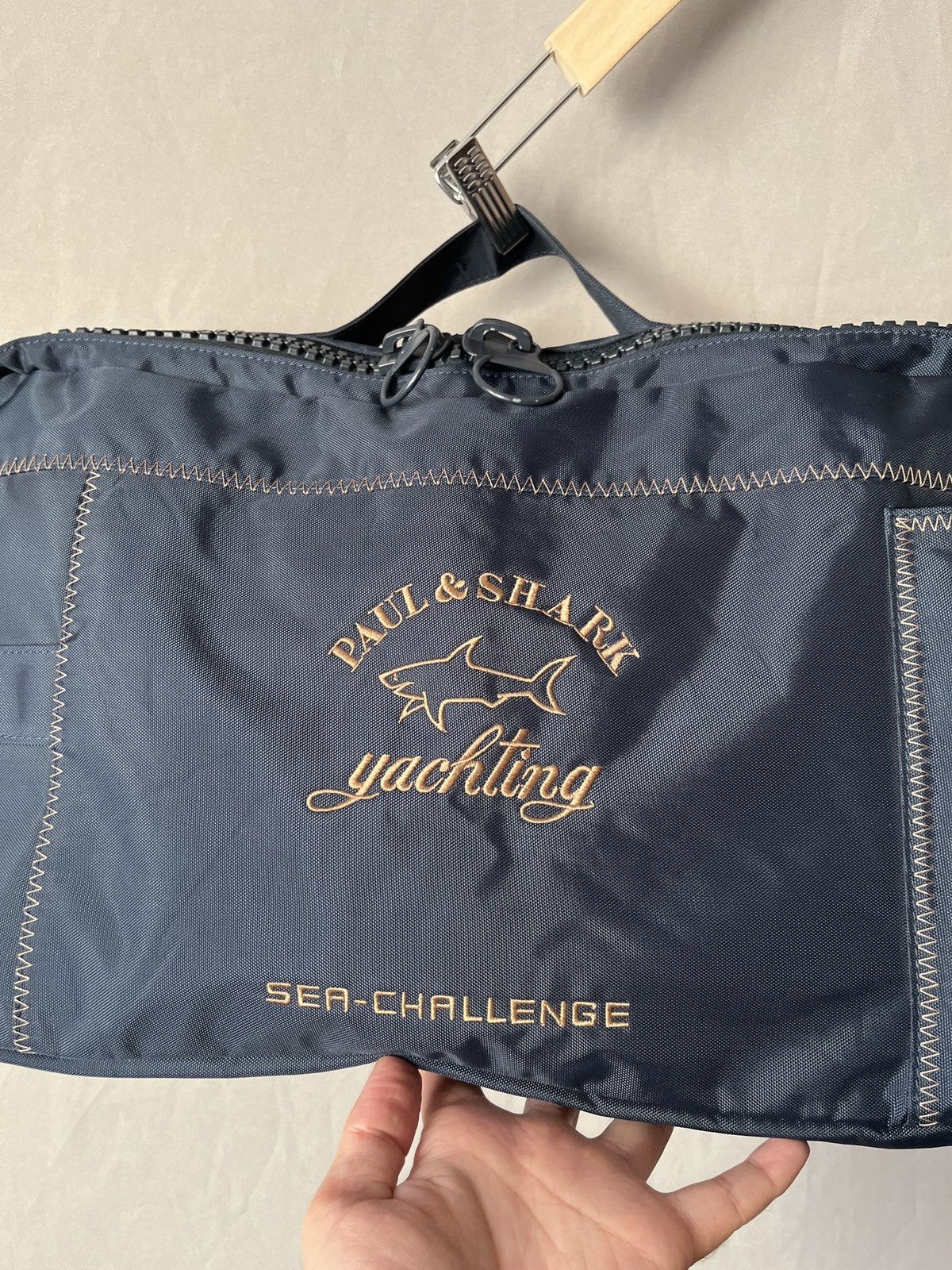 Paul & Shark Paul & Shark Nylon Blue Brief Laptop Case Carrying Bag Size ONE SIZE - 9 Thumbnail