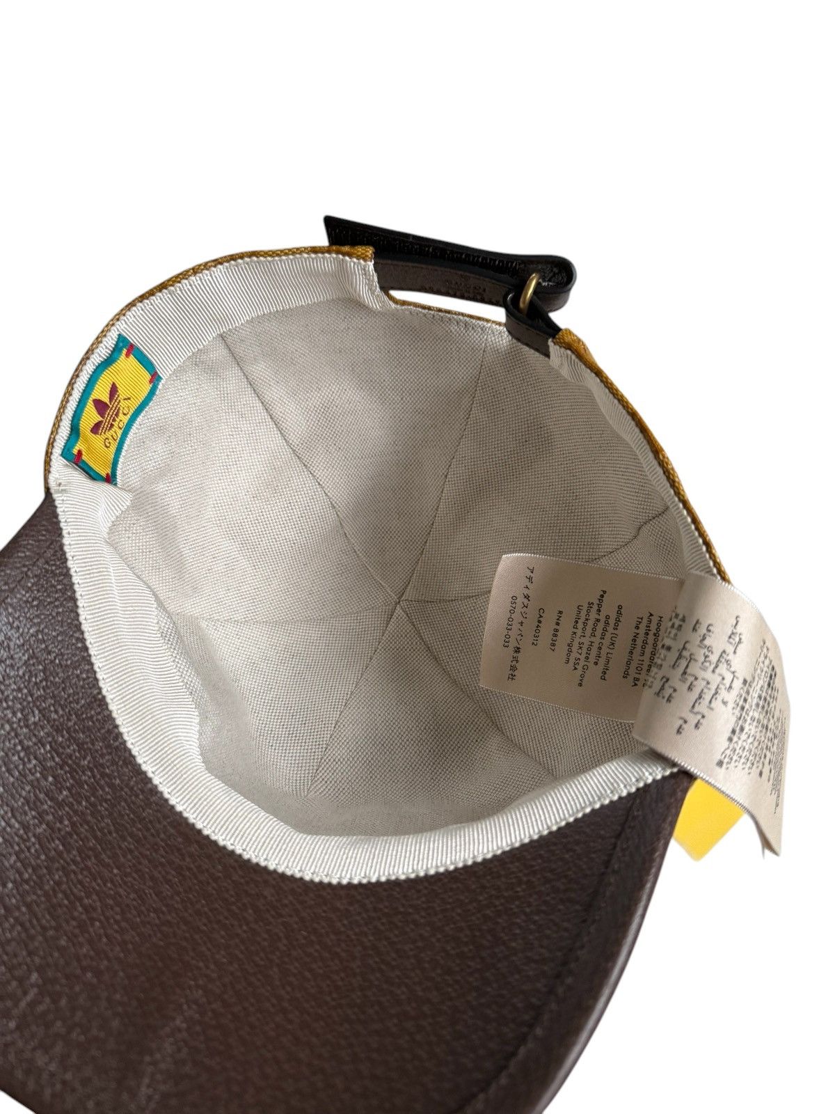 Balenciaga Gucci x Adidas baseball GG cap Size ONE SIZE - 5 Thumbnail
