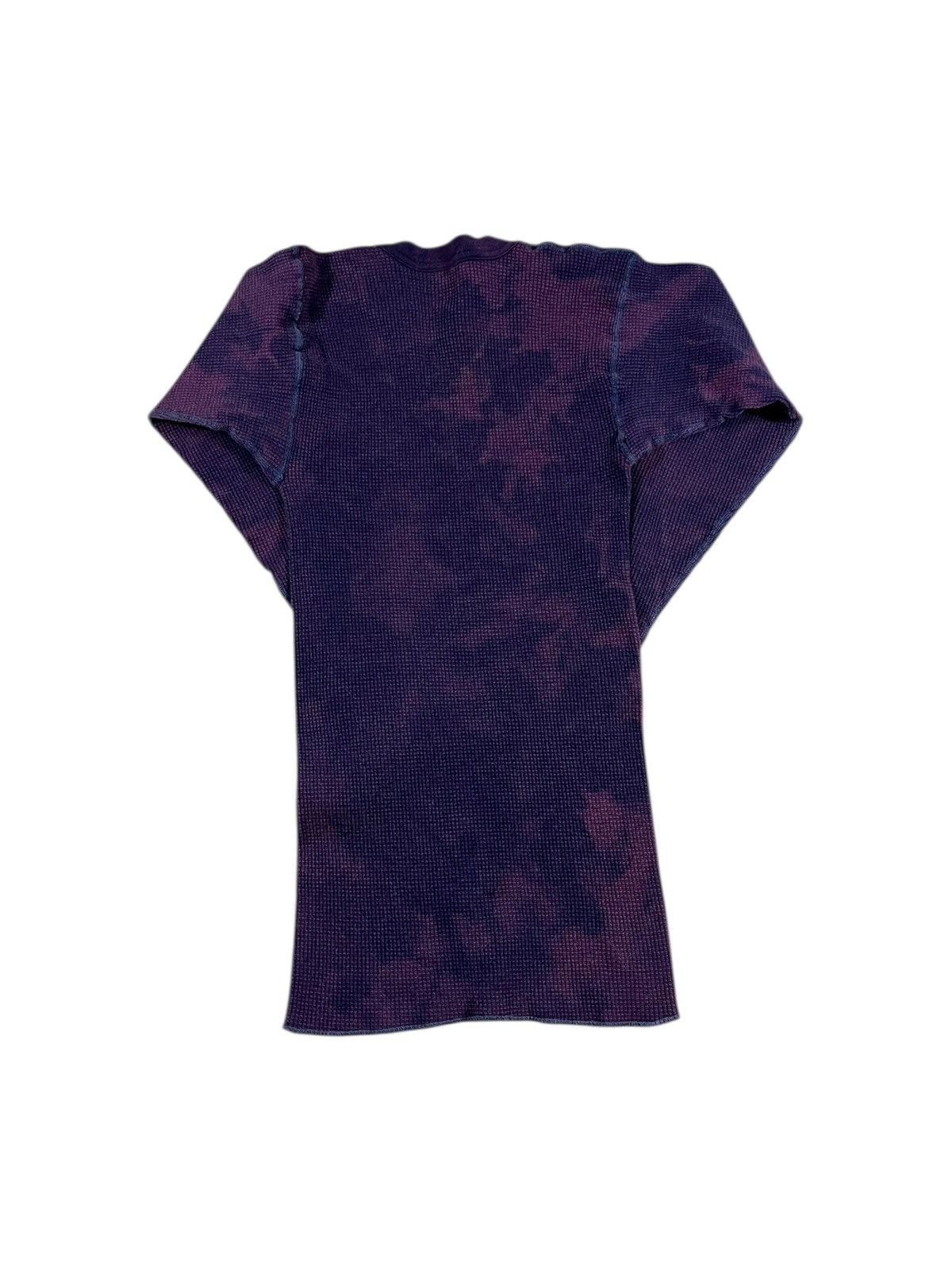 Vintage Vintage 70s Faded Purple Thermal Shirt Size M / US 6-8 / IT 42-44 - 2 Thumbnail