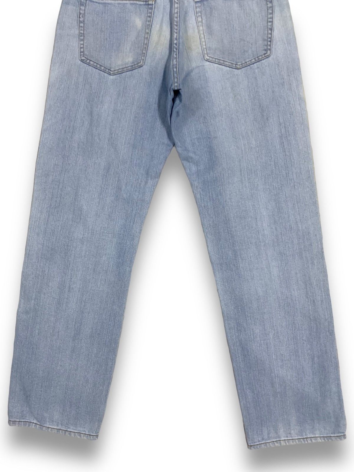 Hanes Vintage 80s Hanes North Carolina Distressed Jeans Size US 33 - 14 Thumbnail