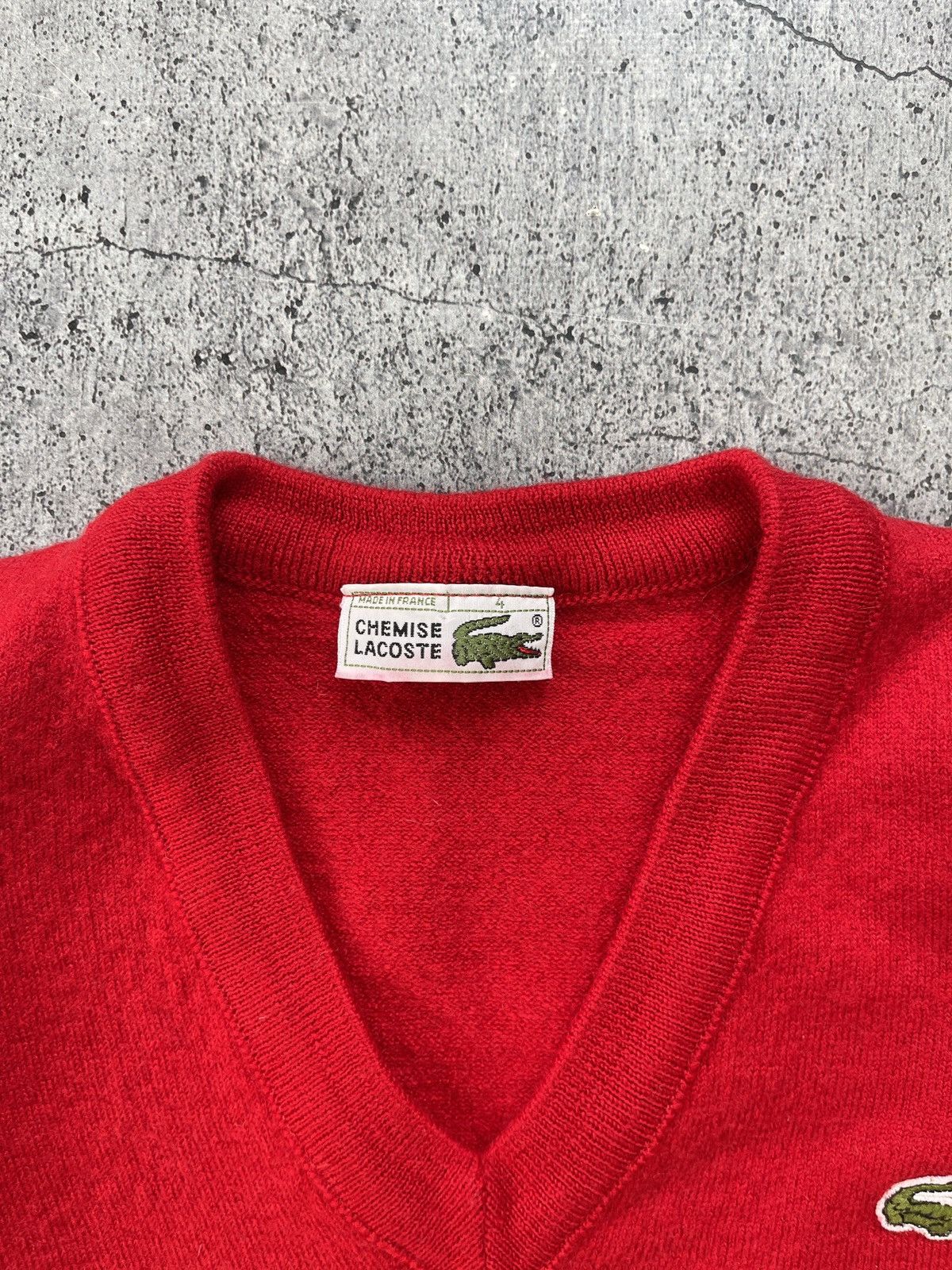 Lacoste × Vintage VINTAGE LACOSTE SWEATER 90s Size US M / EU 48-50 / 2 - 3 Thumbnail