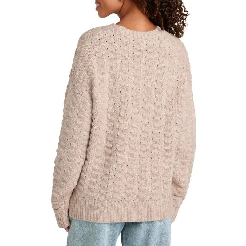 Splendid Splendid Women Brown Wool Blend Knit Candace Sweater Size S Size S / US 4 / IT 40 - 4 Thumbnail