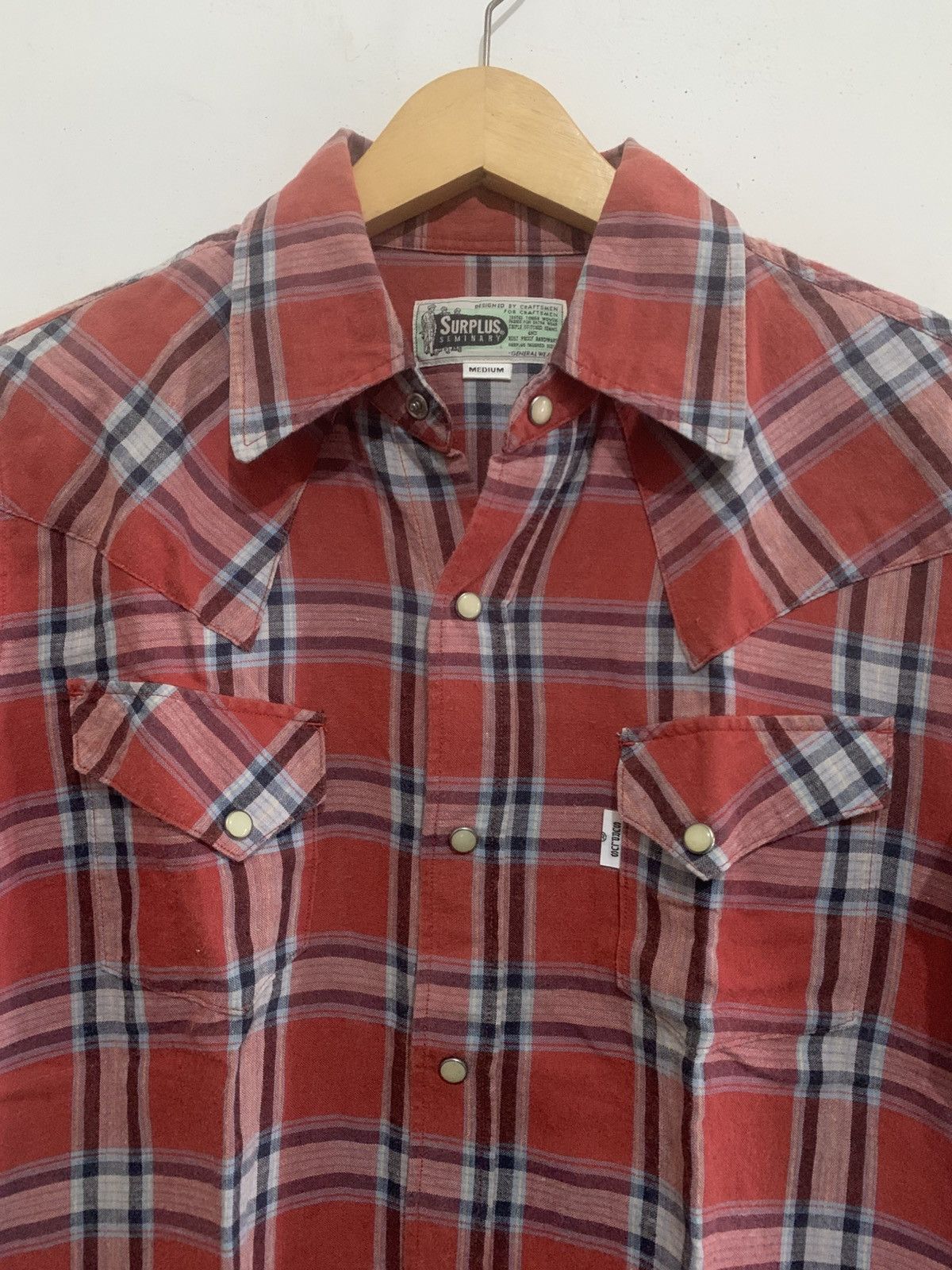 Japanese Brand Surplus Seminary Button Shirt Size US S / EU 44-46 / 1 - 3 Thumbnail