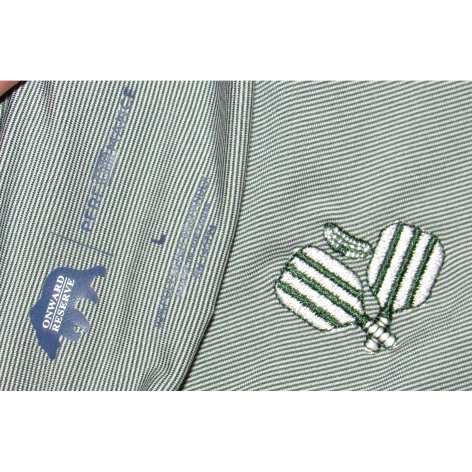 Vintage ONWARD RESERVE Pickleball Short Sleeve Performance Polo Shirt Large Mens Size US L / EU 52-54 / 3 - 4 Thumbnail