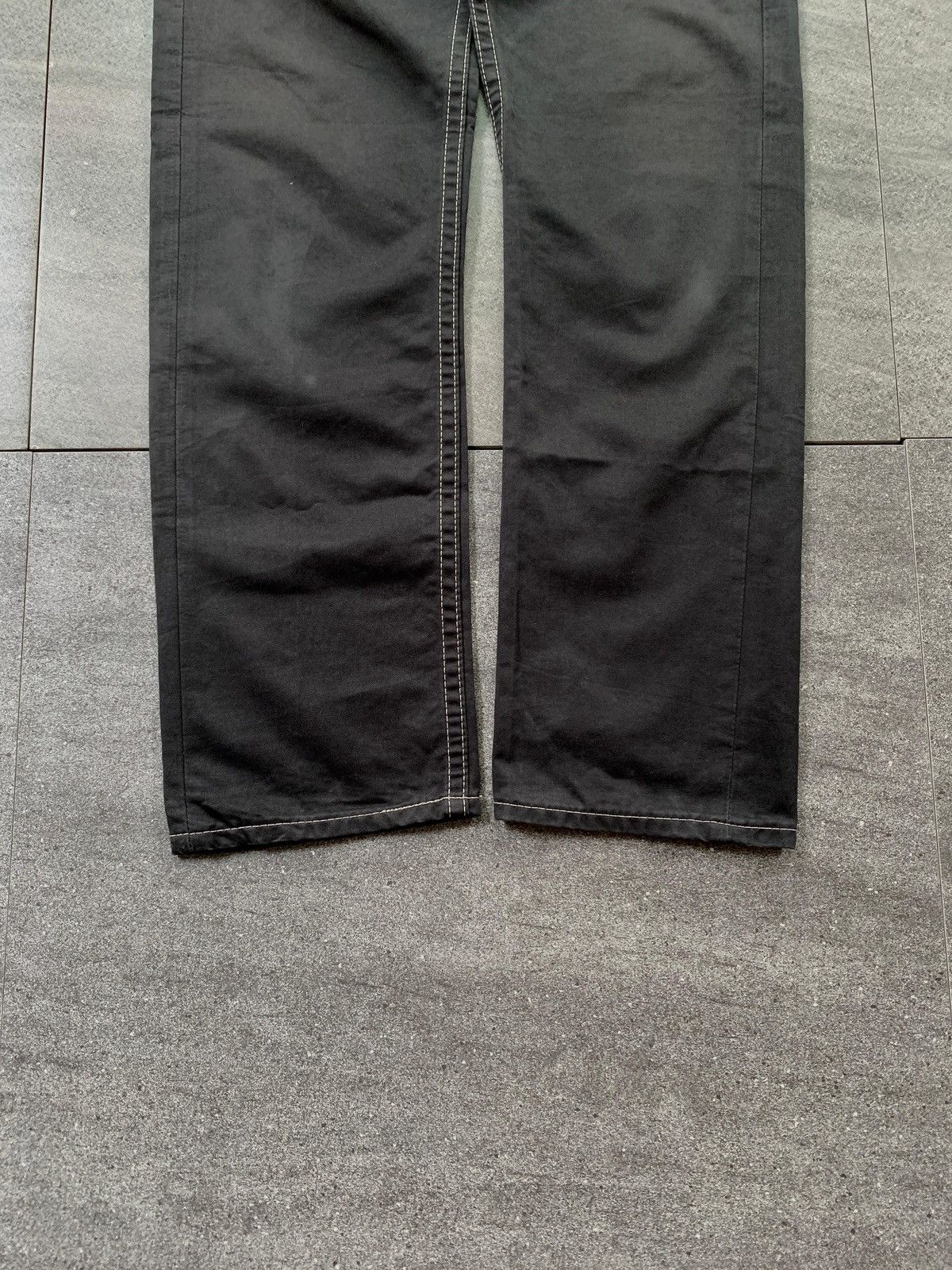 Junya Watanabe × Levi's FREE TAX! Contrast Stitching Straight Denim Jeans Size US 31 - 5 Thumbnail