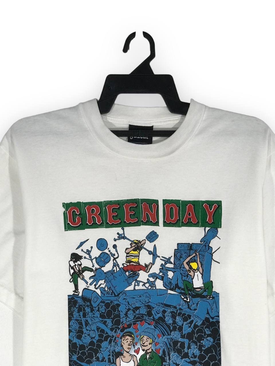 Band Tees × Vintage vintage 2000 Greenday punk rock band billy joe Size US L / EU 52-54 / 3 - 2 Thumbnail