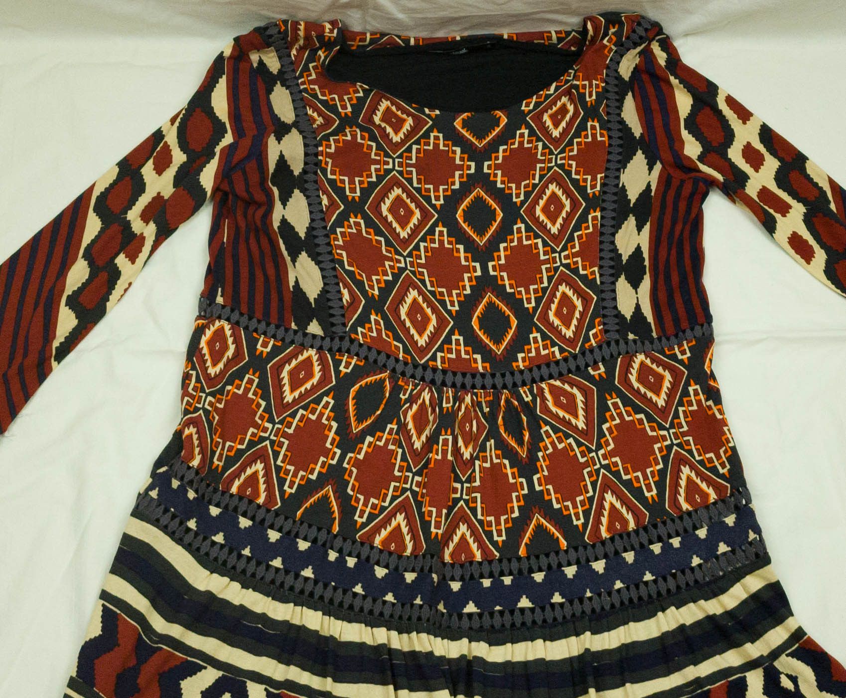 Desigual Desigual womens dress 3/4 sleeve size M (label S) Size M / US 6-8 / IT 42-44 - 4 Thumbnail