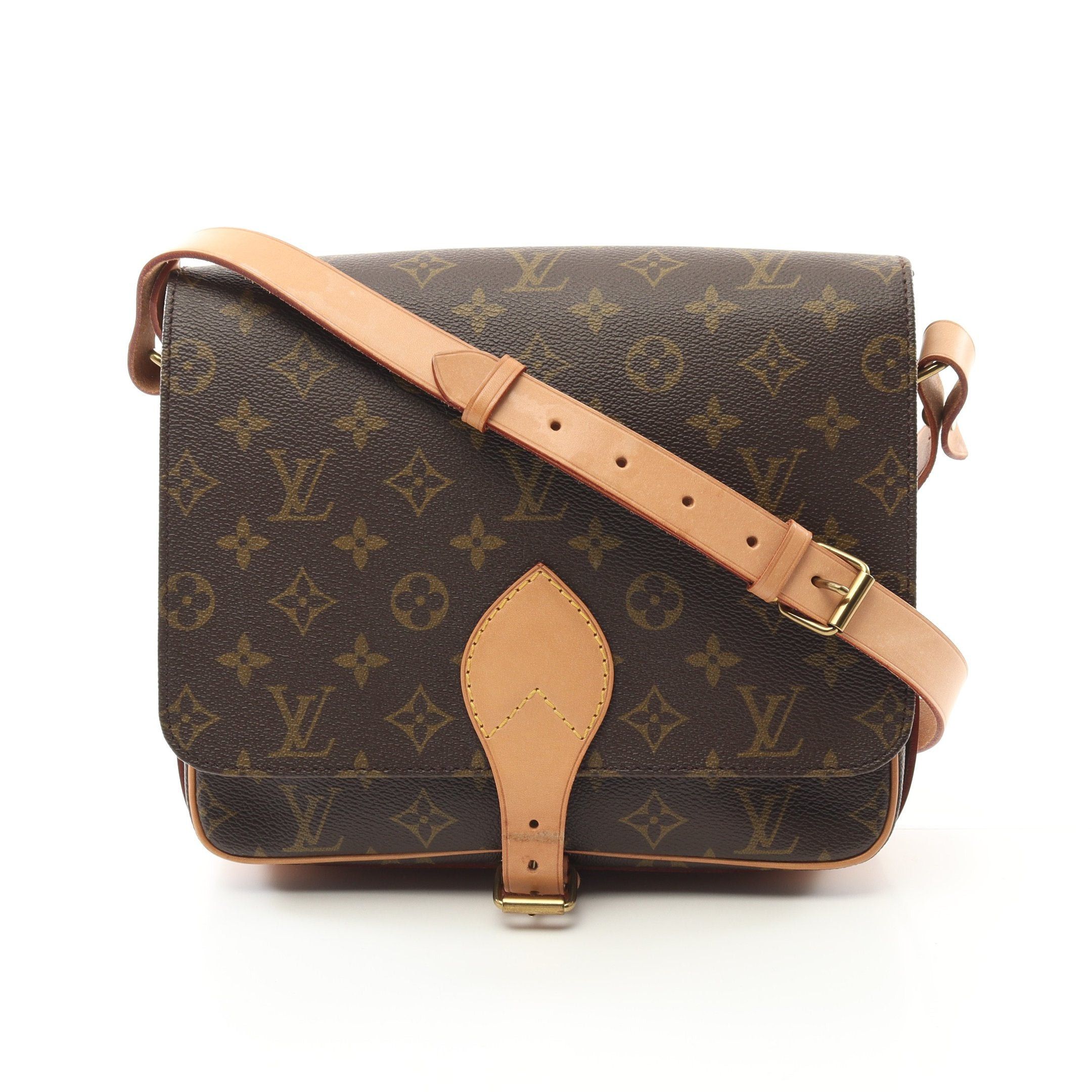 Louis Vuitton Louis Vuitton Cartesier Gm Monogram Shoulder Bag Leather Brown Size ONE SIZE - 1 Thumbnail