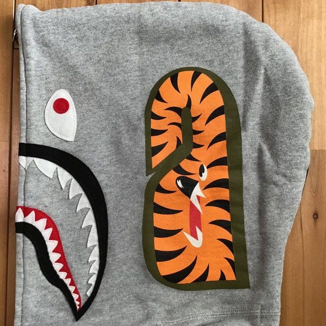 Bape × Nigo BAPE woodland camo Shark full zip hoodie a bathing ape NIGO Size US L / EU 52-54 / 3 - 5 Thumbnail