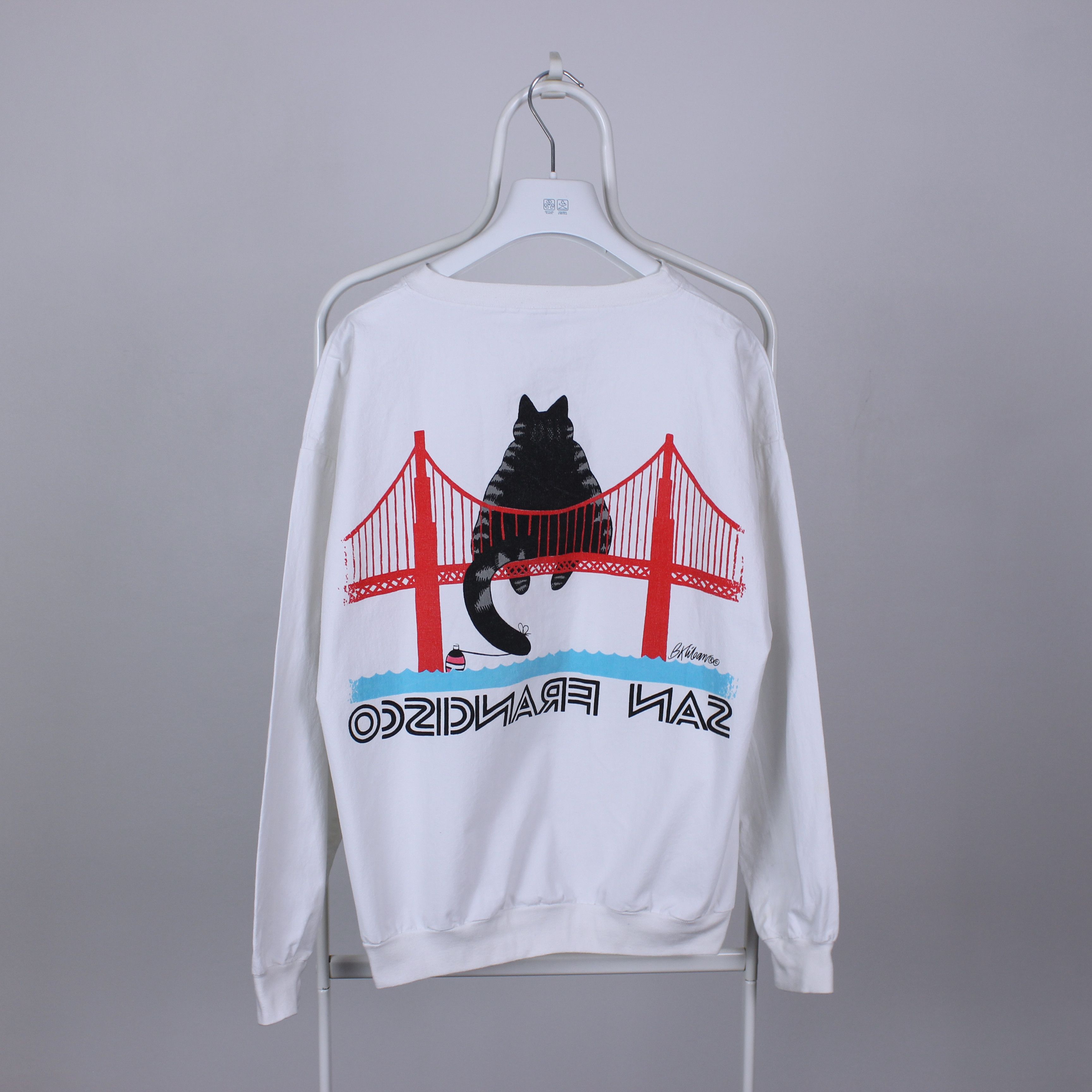 Vintage B Kliban Cats Crazy Shirts Sweatshirt S Made In USA Size US S / EU 44-46 / 1 - 8 Thumbnail