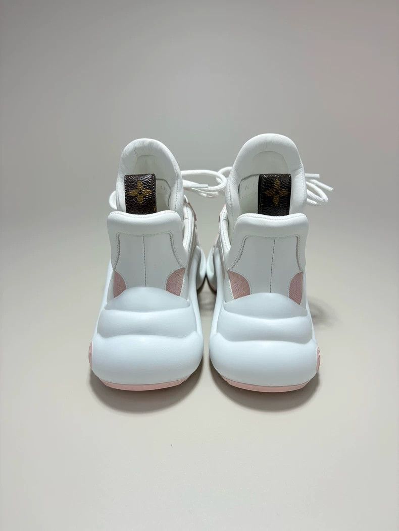 Louis Vuitton Louis Vuitton ARCHLIGHT White Arch Bridge Dad Shoes Size US 7 / IT 37 - 3 Thumbnail