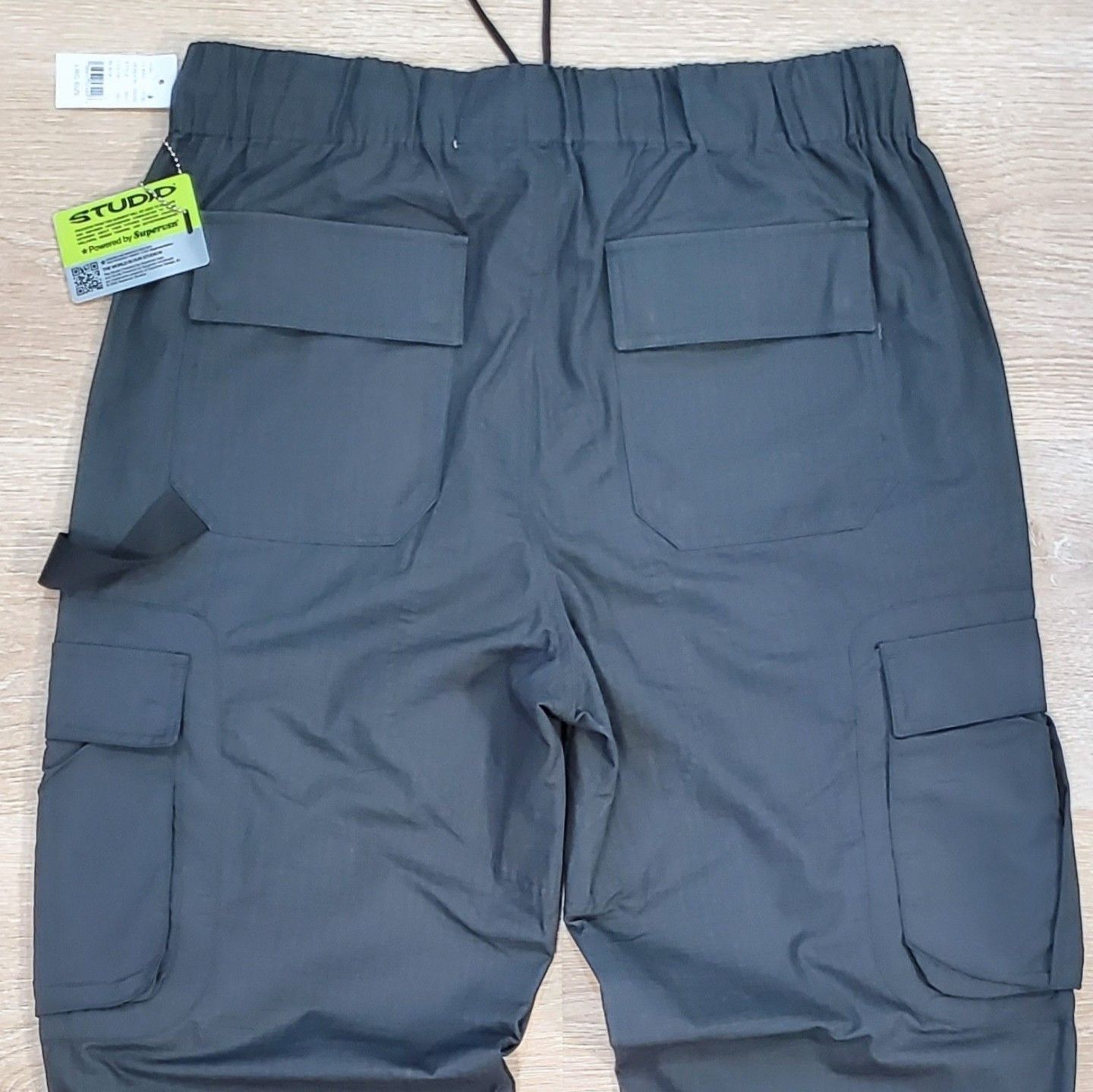 Supervsn New Supervsn Studio Baggy Ripstop Cargo Pants L Dulled Black Size US 34 / EU 50 - 5 Thumbnail
