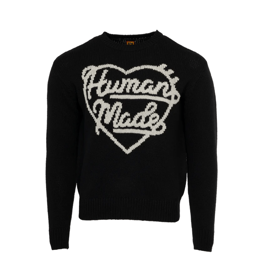 Human Made o1h1sh10624 Sweater in Black Size US M / EU 48-50 / 2 - 1 Thumbnail