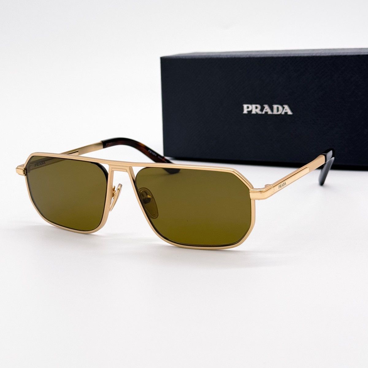 Prada NEW PRADA PRA53S 1BK01T UNISEX SUNGLASSES SPR A53 1BK01T Size ONE SIZE - 2 Thumbnail