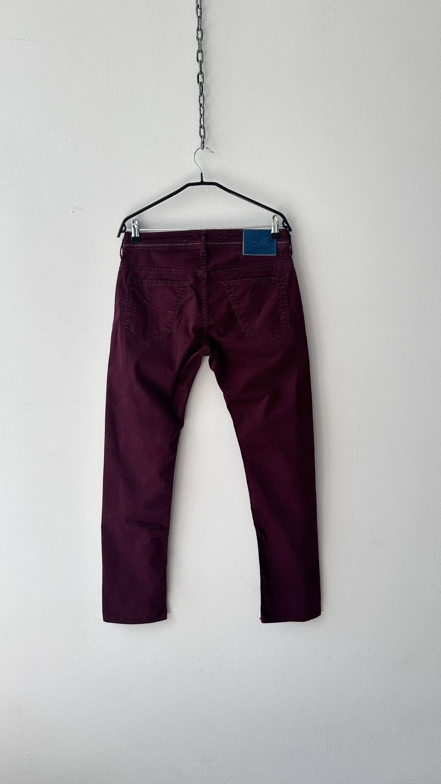 Jacob Cohen Jacob Cohen 613 Comfort Trousers Chinos Micro Pattern Sz 32 Size US 32 / EU 48 - 6 Thumbnail