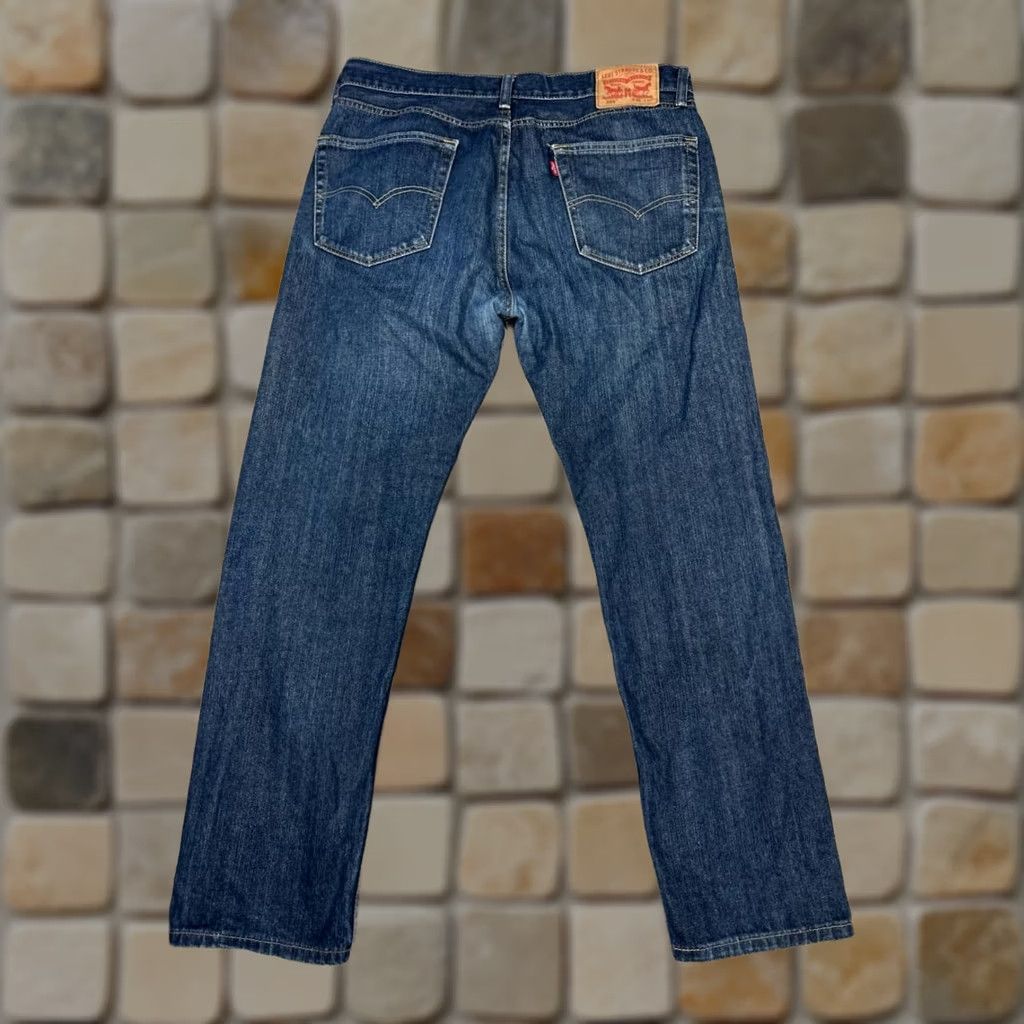 Levi's Levi's 505 Jeans Women 36 Blue Denim Mid Rise Straight 36x31 Cotton Logo Button Zipper Vintage No Size 25" / US 0 / IT 36 - 1 Thumbnail