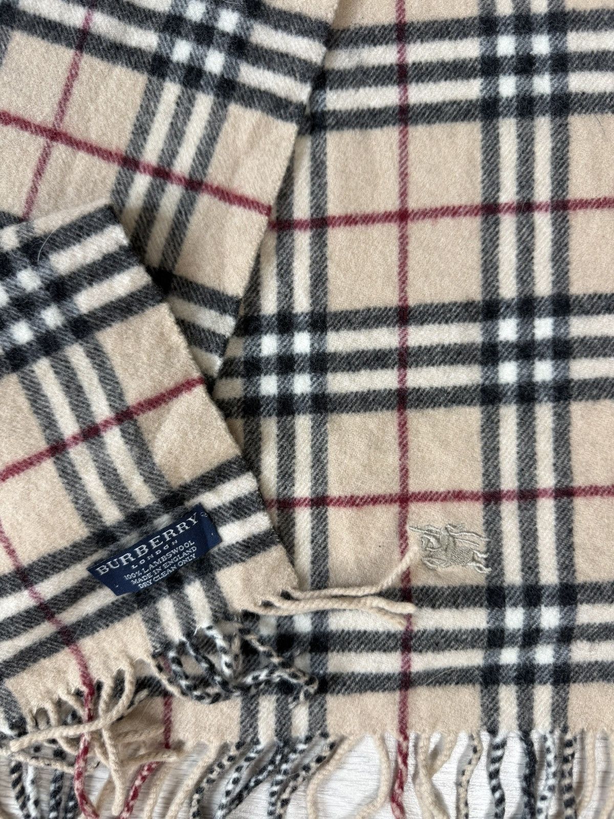 Burberry Burberry nova check wool scarf Size ONE SIZE - 5 Thumbnail