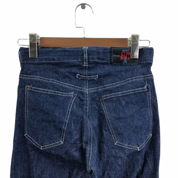 Jean Paul Gaultier Vtg 90’ JEAN PAUL GAULTIER Blue Jeans Denim Slim Fit Pant Size 28" / US 6 / IT 42 - 3 Thumbnail