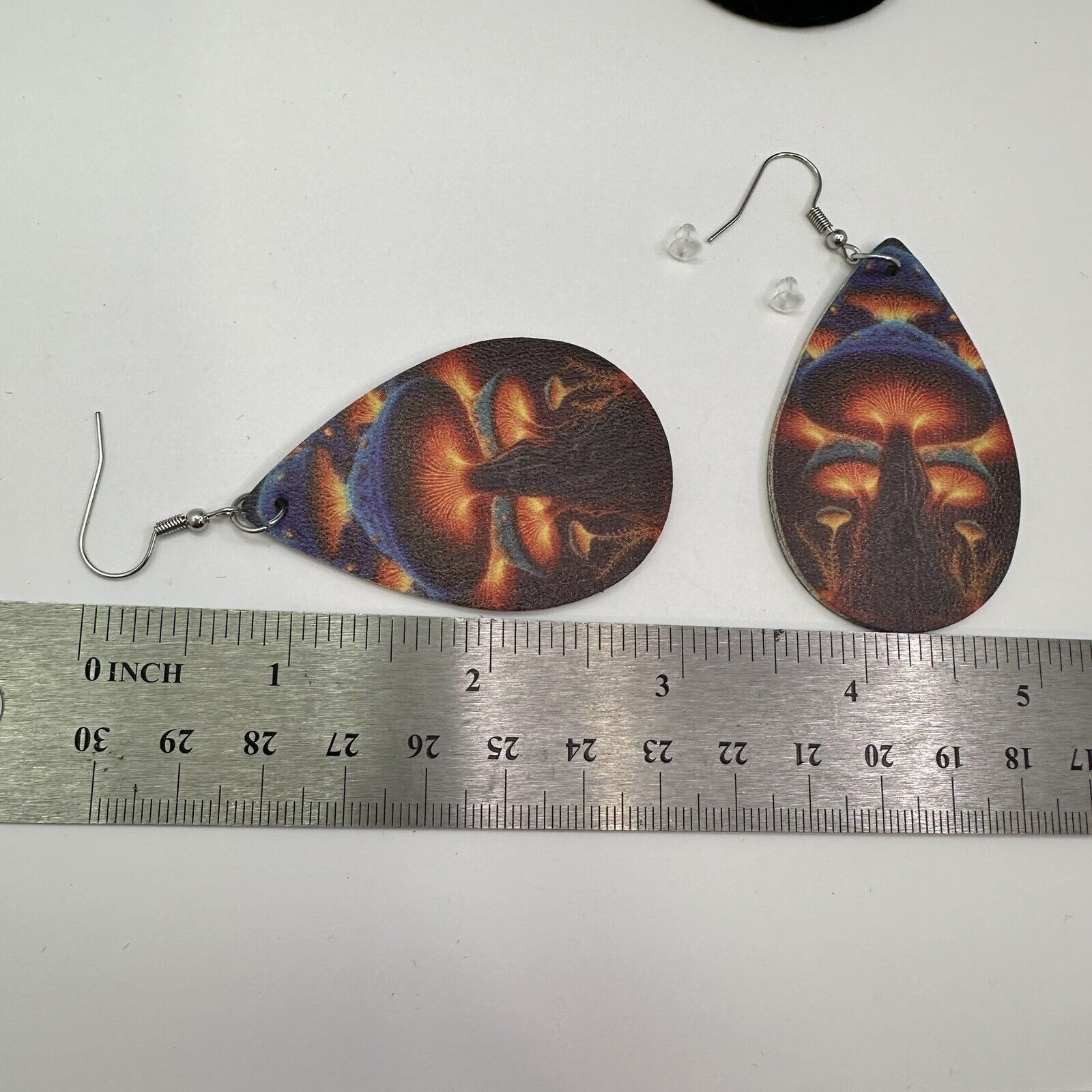 Other Luminous Mushroom Teardrop Shape Dangle Earrings Vibrant New Size ONE SIZE - 5 Thumbnail