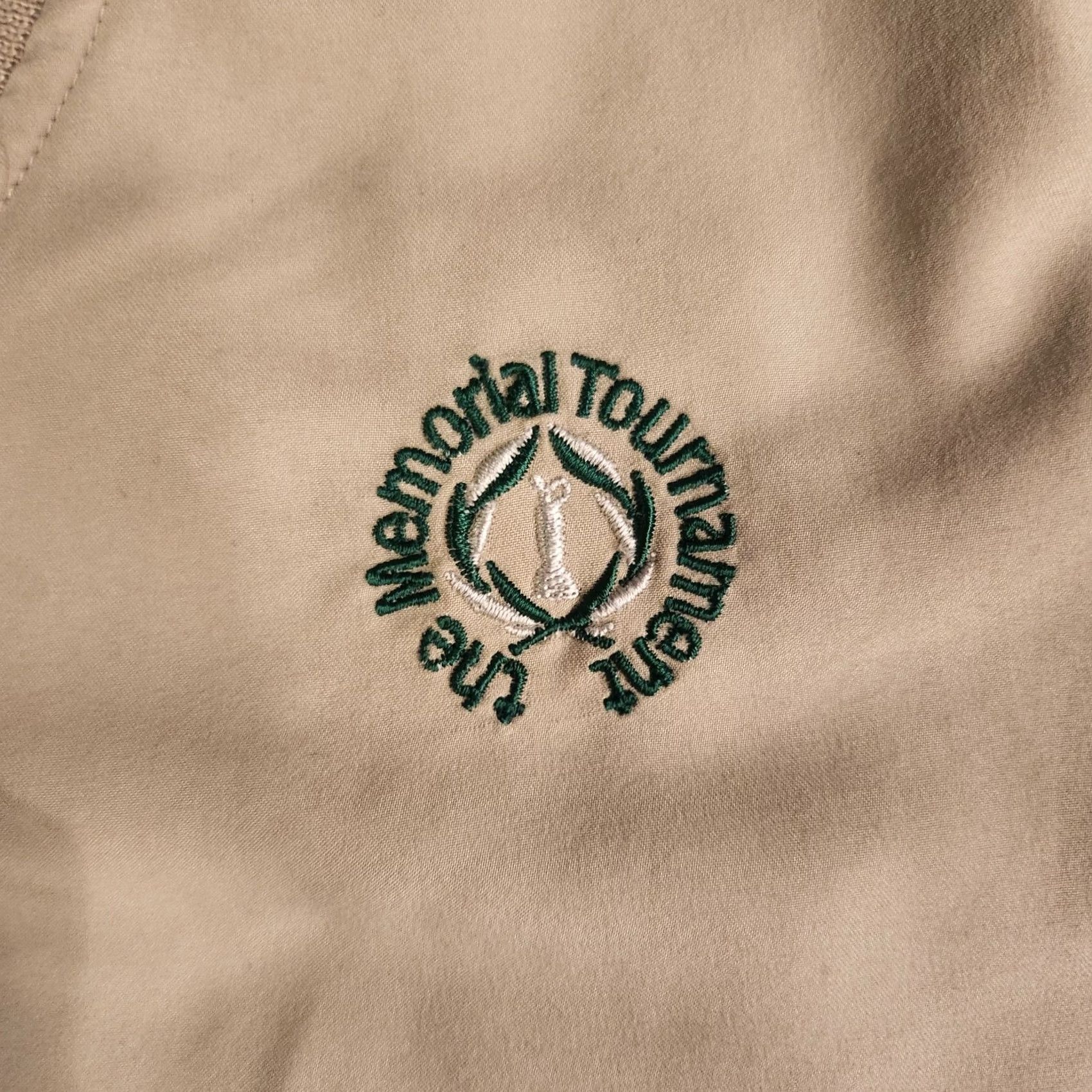 Vintage VINTAGE SUNDERLAND of SCOTLAND The Memorial Tournament V-Neck Pullover XL Golf Men Beige Logo Pullover Long Sleeve-Indoors Activewear Size US XL / EU 56 / 4 - 2 Thumbnail