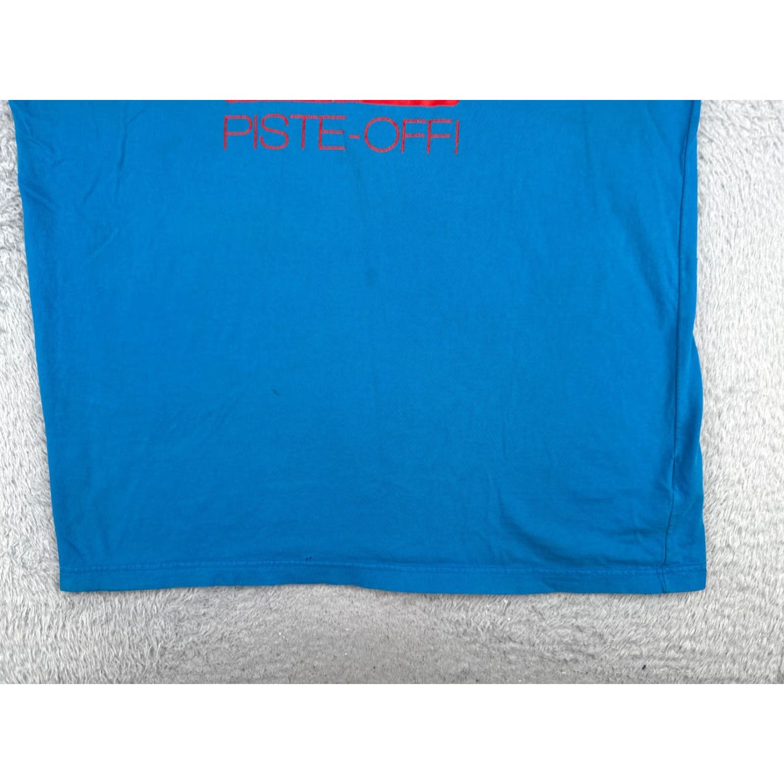 The North Face The North Face Shirt Men XL Blue Crew Neck Cotton Piste-Off! READ Logo All Seasons Breathable Regular T-Shirt Vintage: No Size US XL / EU 56 / 4 - 5 Thumbnail