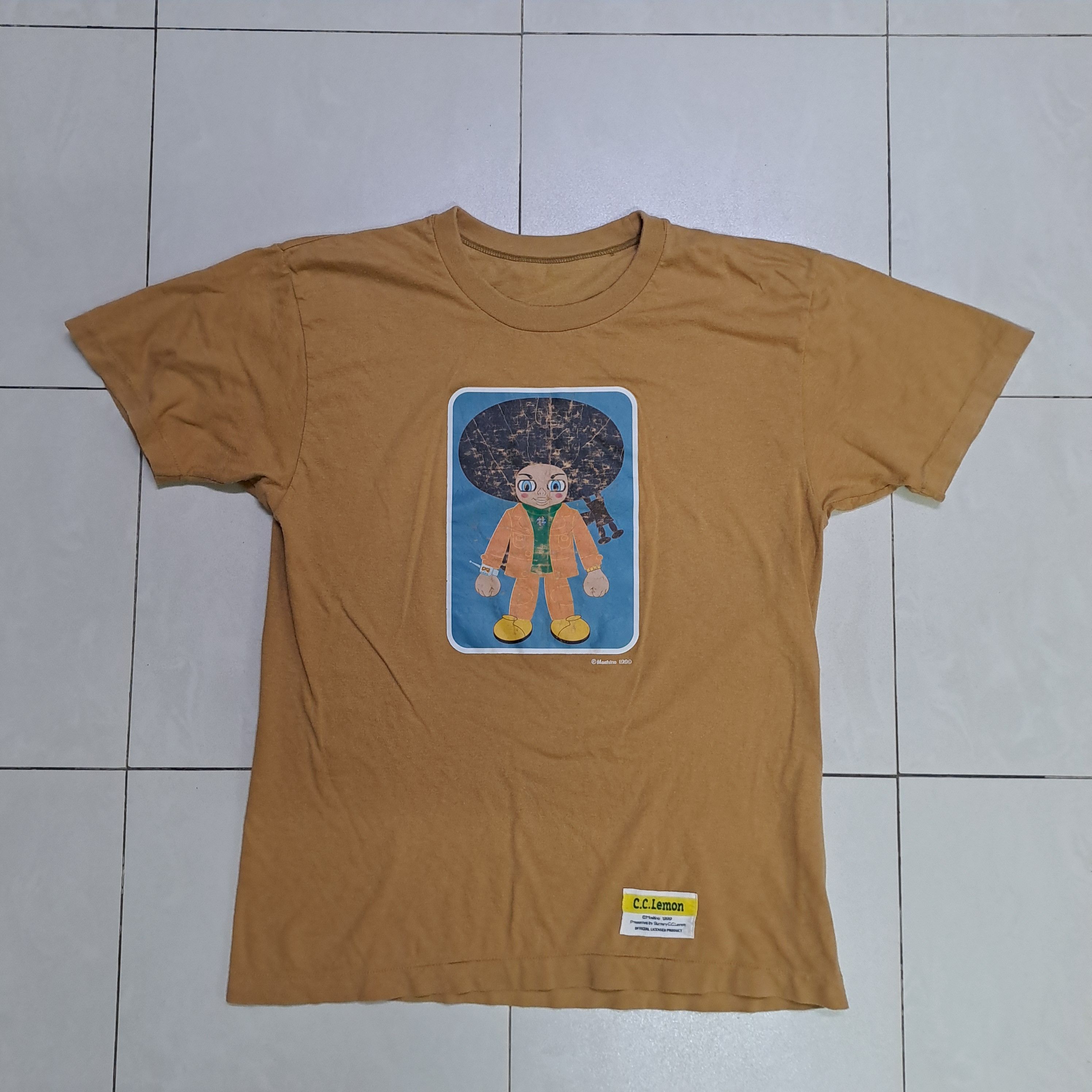 Moschino Moshino X CC Lemon Graphic T Shirt Size US S / EU 44-46 / 1 - 1 Thumbnail