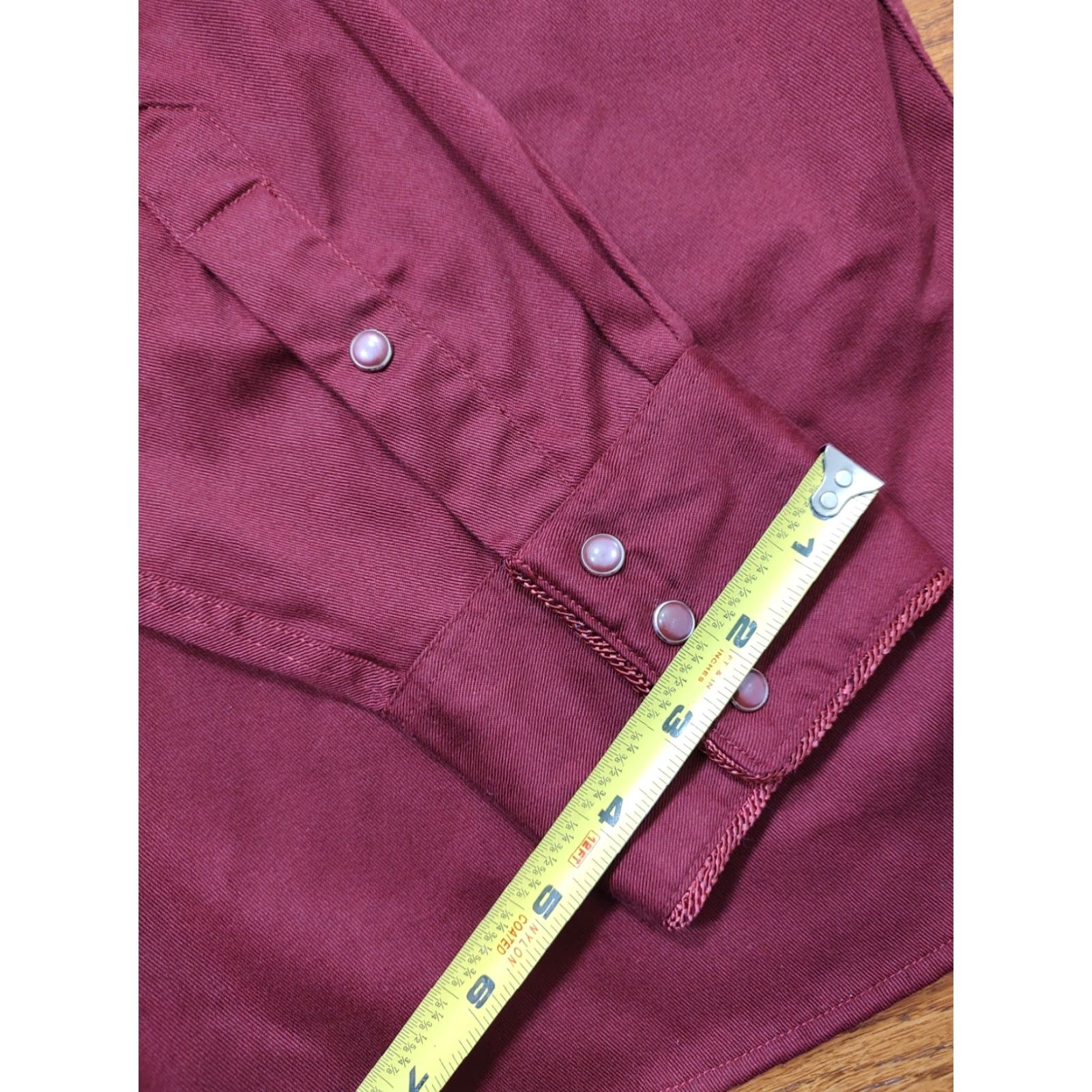 Vintage VINTAGE Panhandle Slim Pearl Snap Shirt Mens XL Red Cowboy Western Size US XL / EU 56 / 4 - 6 Thumbnail