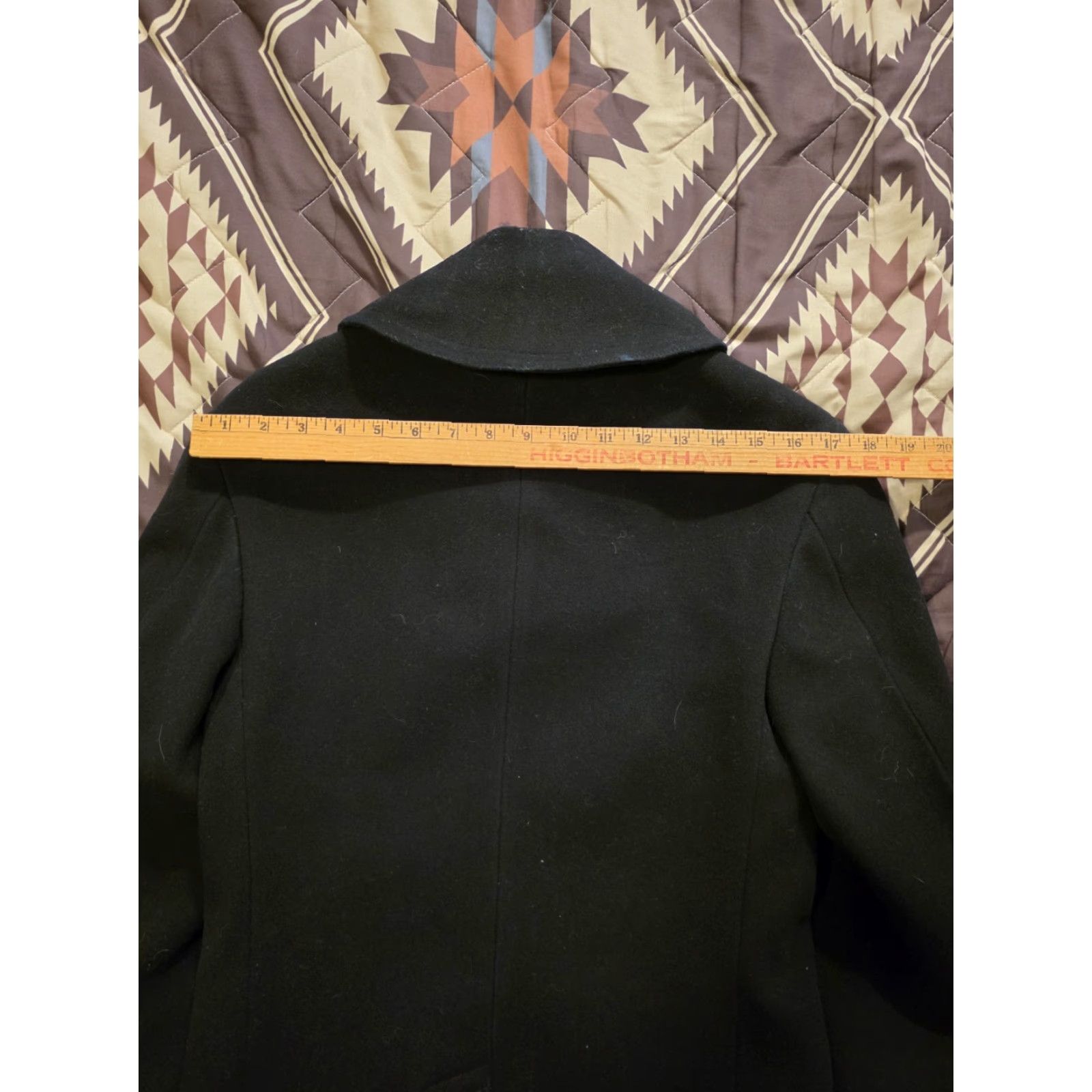 Vintage VINTAGE US NAVY Naval Clothing Factory WWII 40s Wool Pea Coat Mens Small 36R Black Wool Pea Coat USA Nautical Classic Vintage Coat Mens Small 34R Size US S / EU 44-46 / 1 - 6 Thumbnail