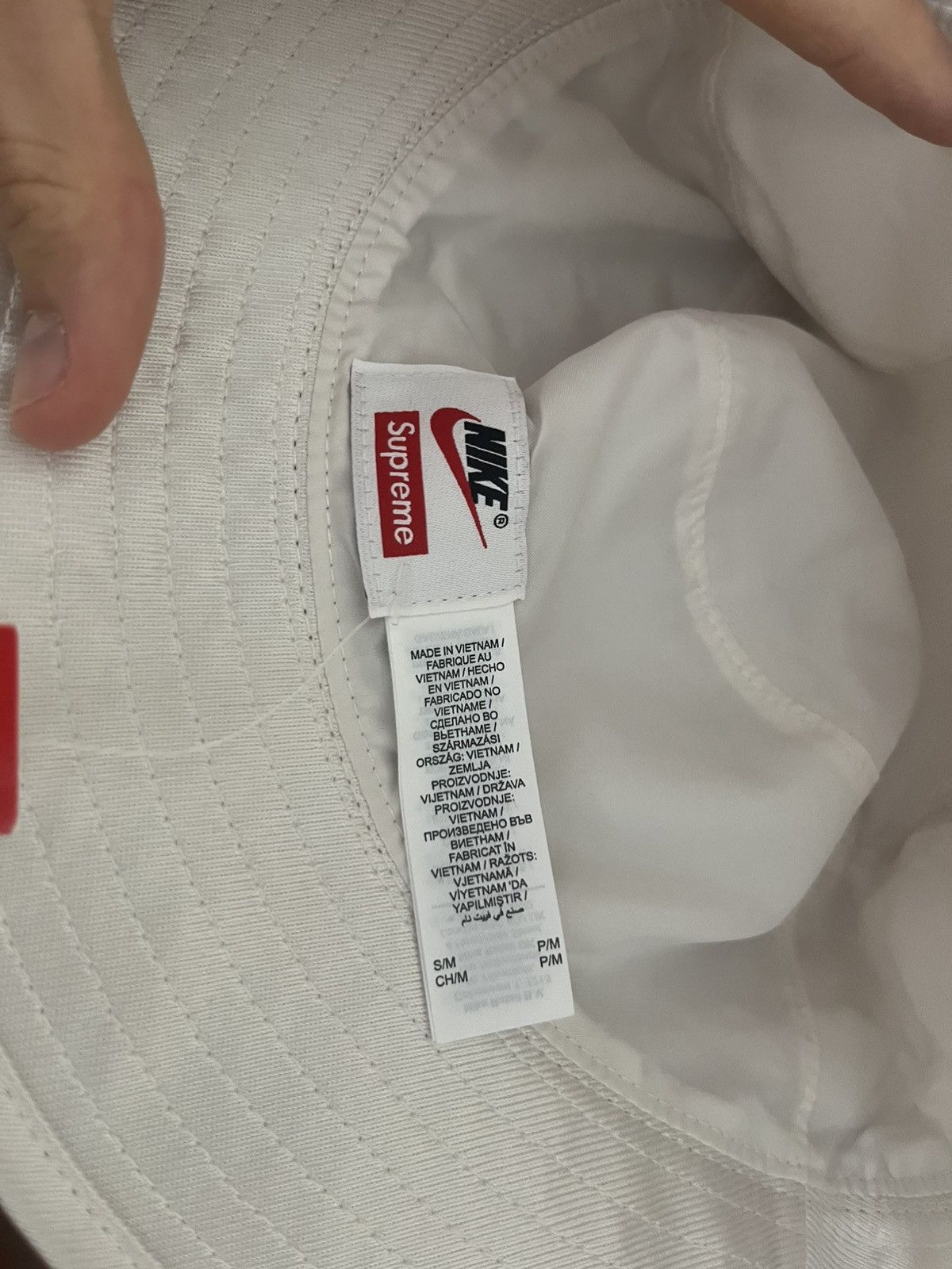 Nike × Supreme Supreme Nike Dazzle Crusher White Size ONE SIZE - 7 Thumbnail